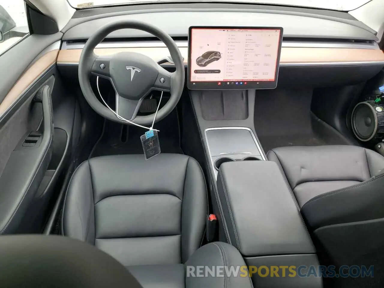 8 Фотография поврежденного автомобиля 5YJ3E1EB5NF179157 TESLA MODEL 3 2022