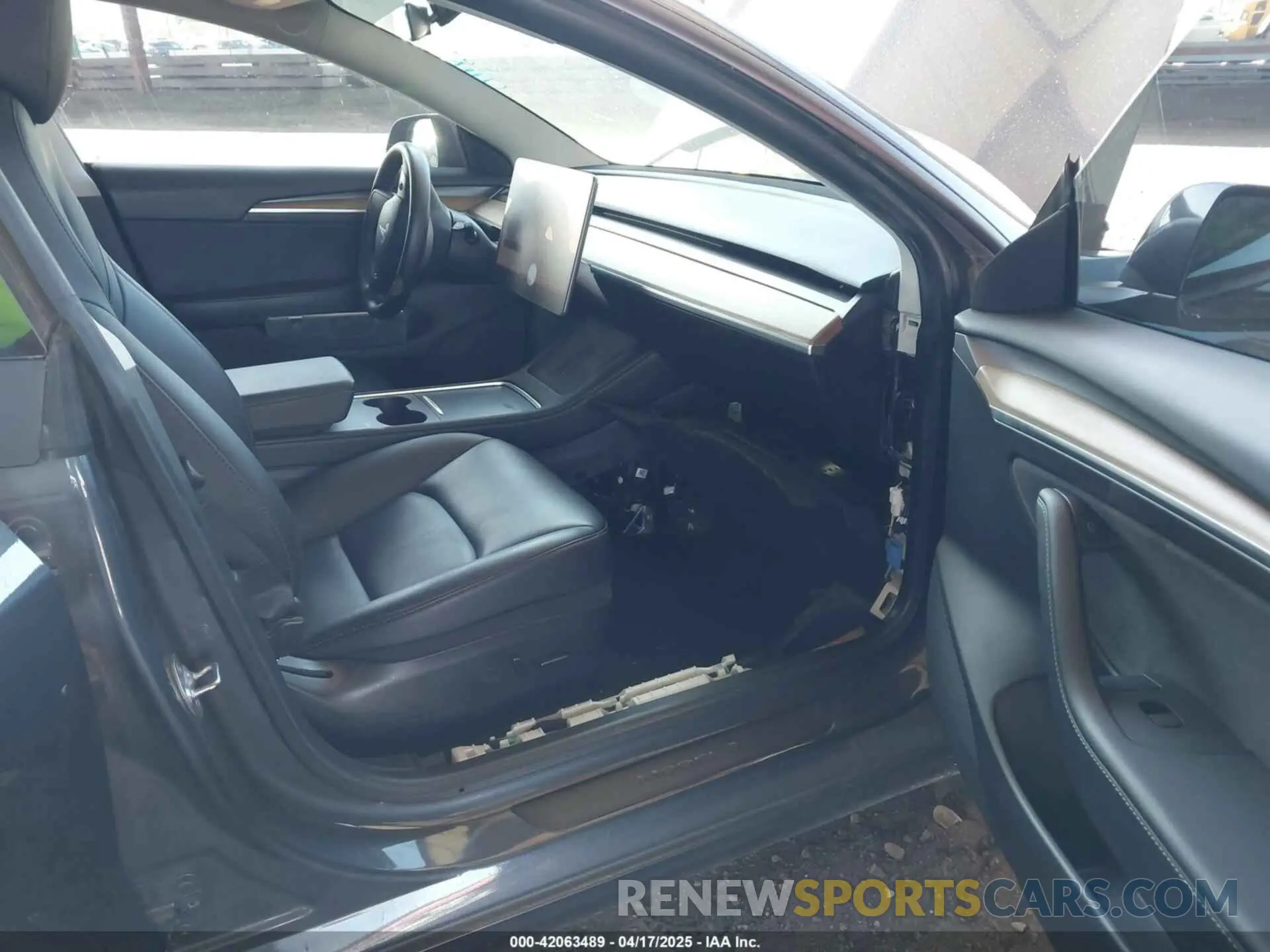 5 Фотография поврежденного автомобиля 5YJ3E1EB5NF205806 TESLA MODEL 3 2022