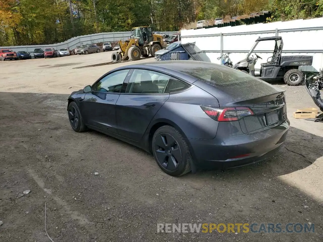 2 Фотография поврежденного автомобиля 5YJ3E1EB5NF266606 TESLA MODEL 3 2022