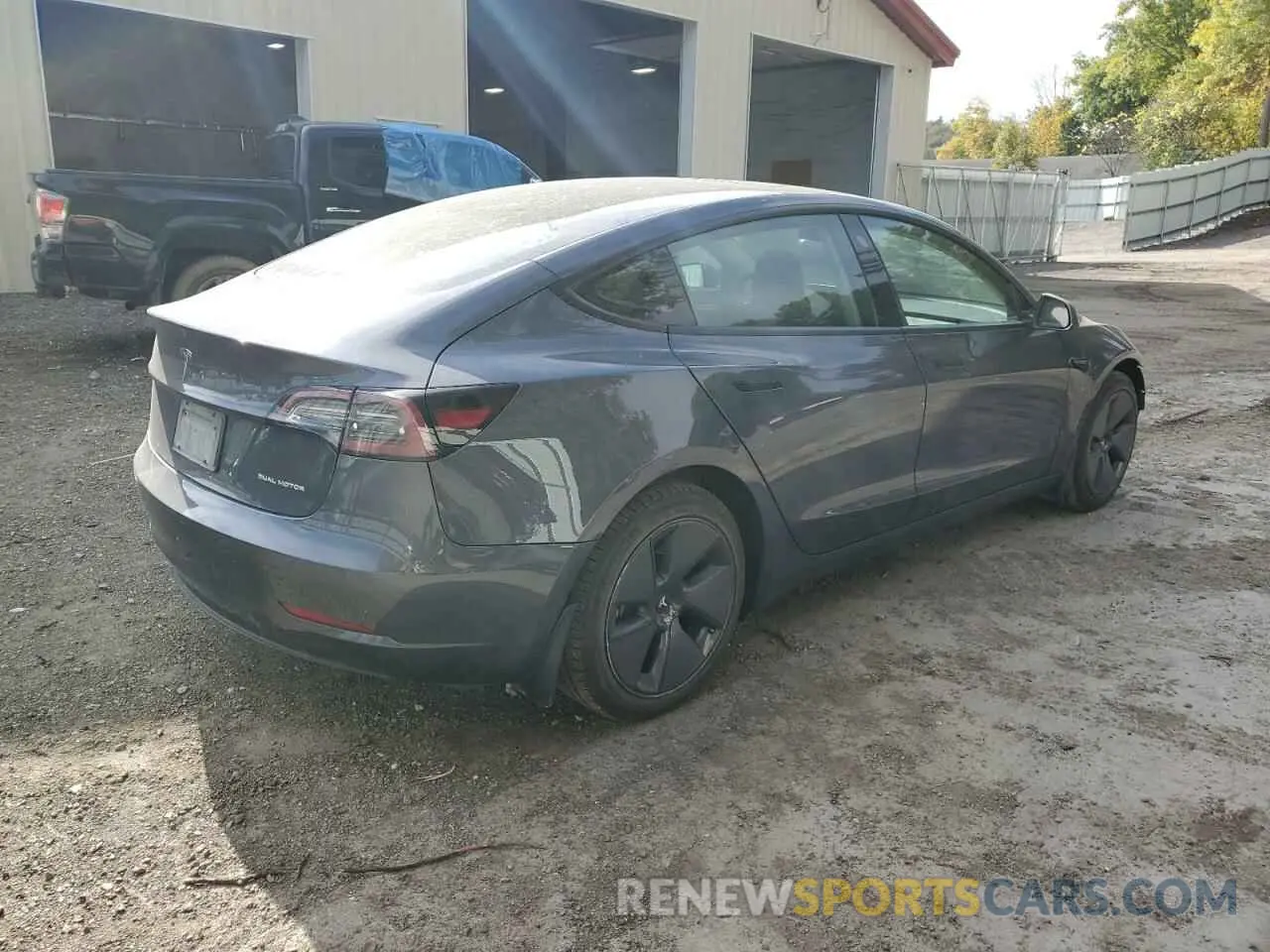 3 Фотография поврежденного автомобиля 5YJ3E1EB5NF266606 TESLA MODEL 3 2022