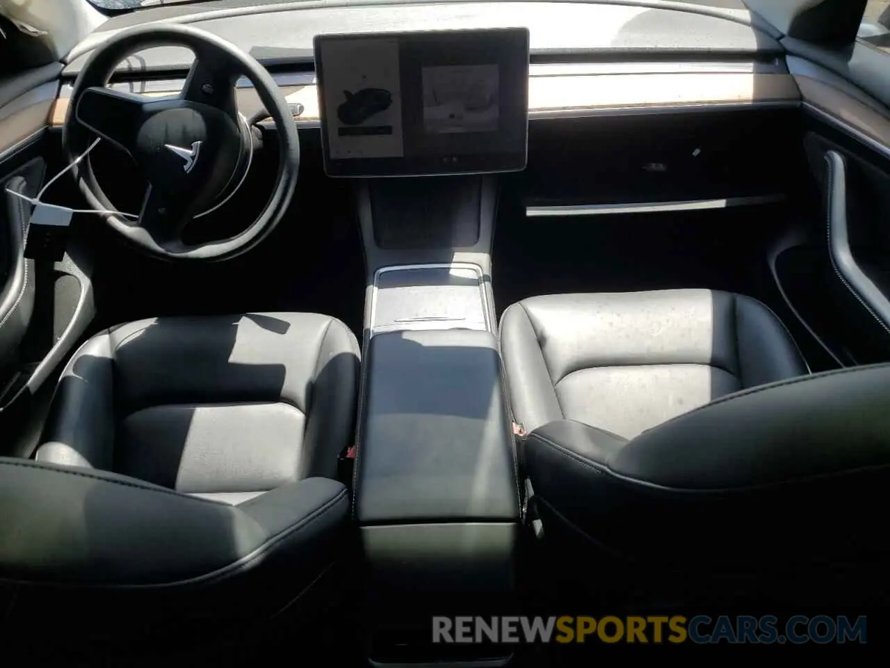 8 Photograph of a damaged car 5YJ3E1EB5NF277024 TESLA MODEL 3 2022