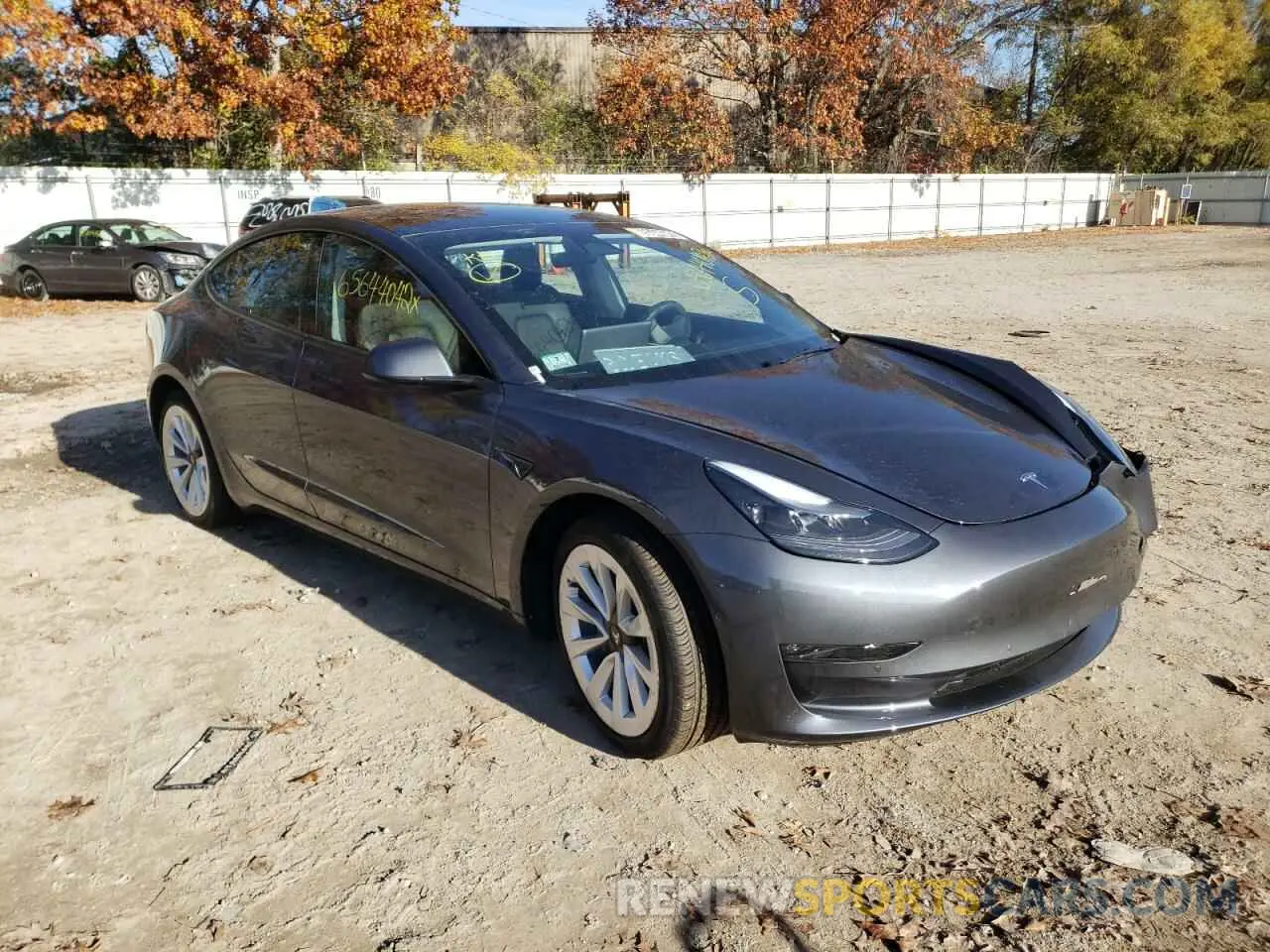 1 Фотография поврежденного автомобиля 5YJ3E1EB5NF286726 TESLA MODEL 3 2022
