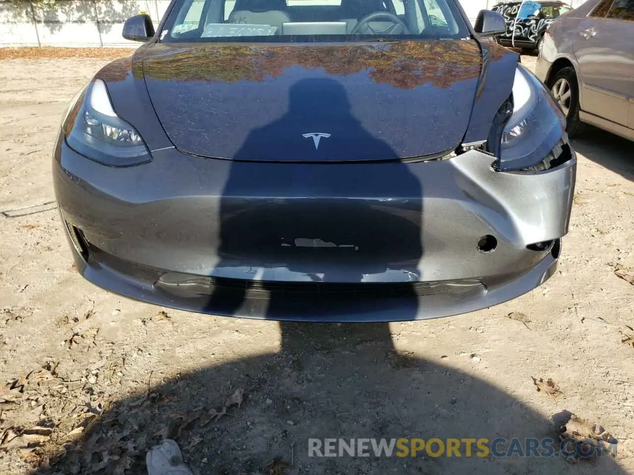 9 Фотография поврежденного автомобиля 5YJ3E1EB5NF286726 TESLA MODEL 3 2022
