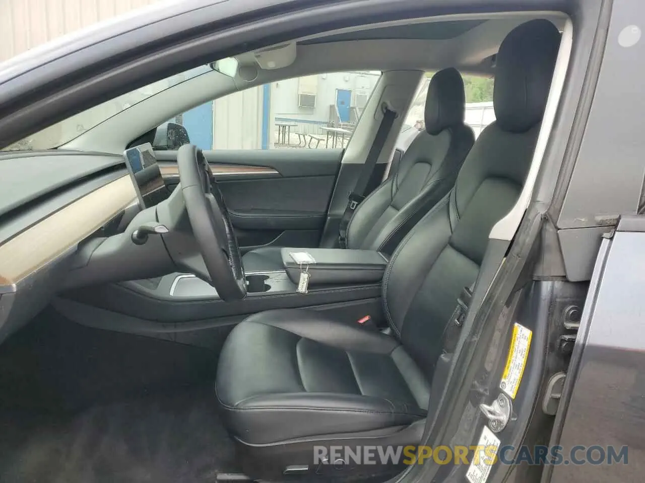 7 Фотография поврежденного автомобиля 5YJ3E1EB5NF287407 TESLA MODEL 3 2022