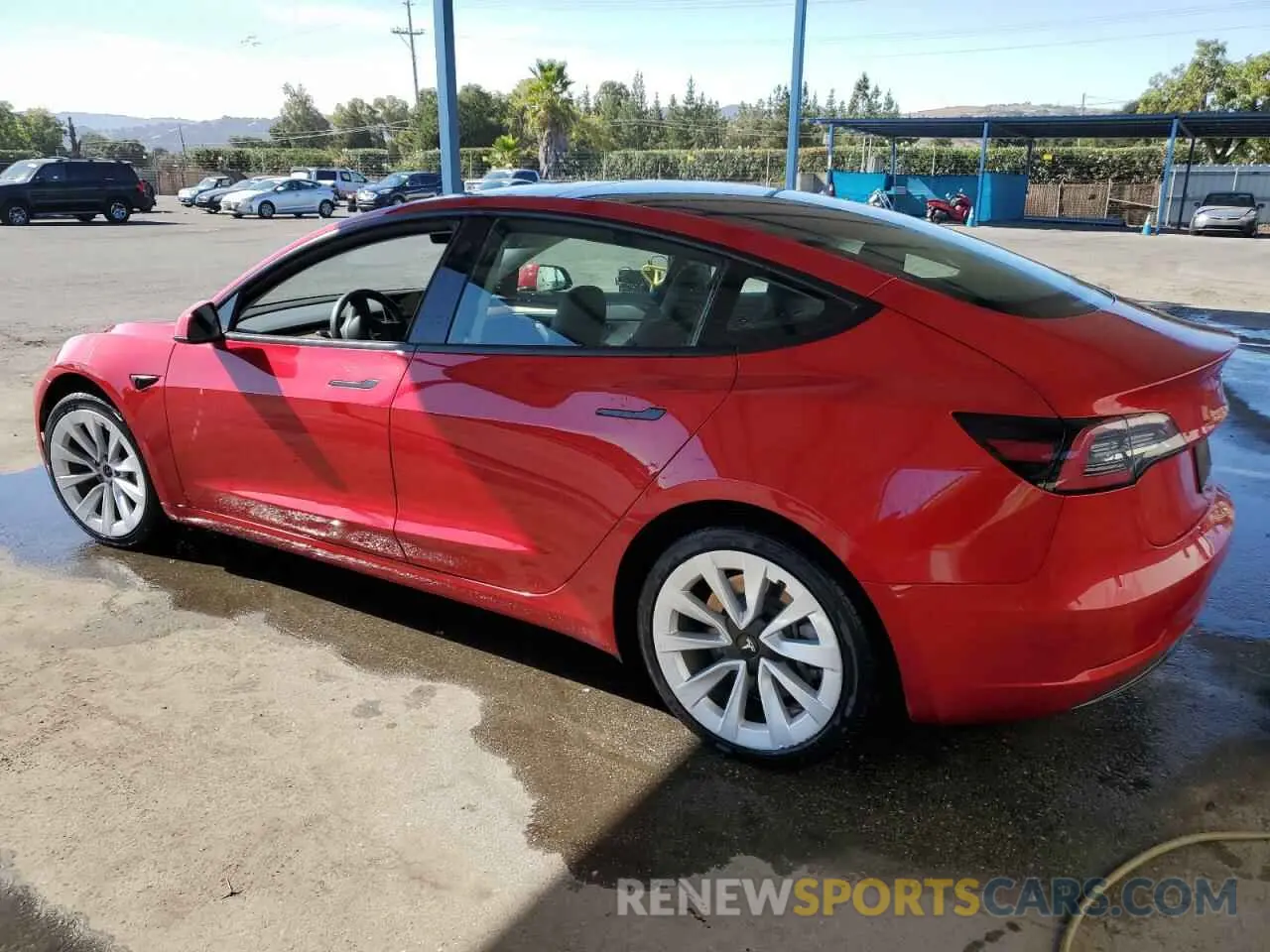 2 Фотография поврежденного автомобиля 5YJ3E1EB5NF288184 TESLA MODEL 3 2022