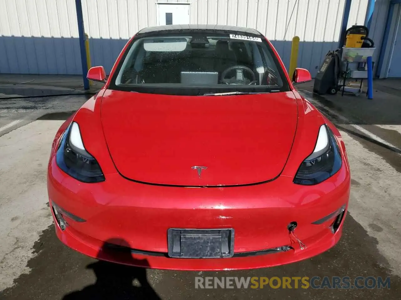 5 Фотография поврежденного автомобиля 5YJ3E1EB5NF288184 TESLA MODEL 3 2022