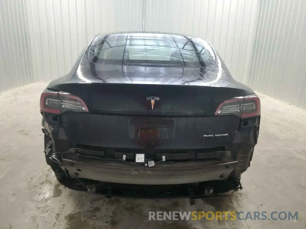 6 Photograph of a damaged car 5YJ3E1EB5NF288380 TESLA MODEL 3 2022