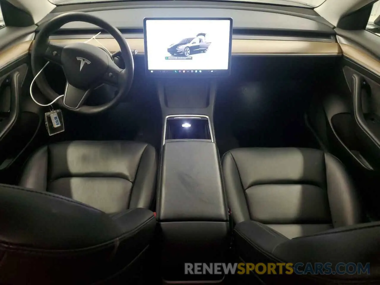 8 Photograph of a damaged car 5YJ3E1EB5NF288380 TESLA MODEL 3 2022