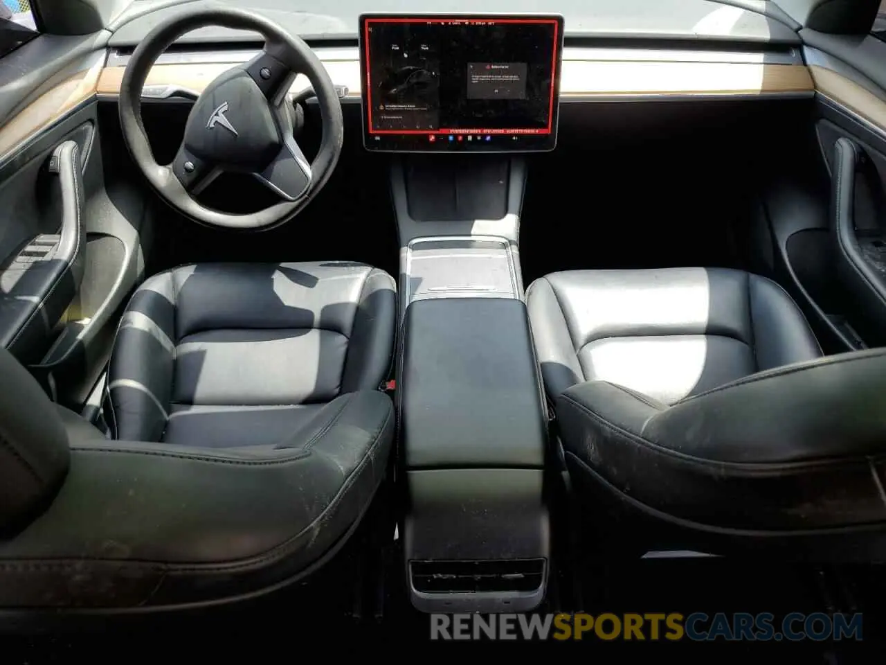 8 Photograph of a damaged car 5YJ3E1EB5NF289139 TESLA MODEL 3 2022