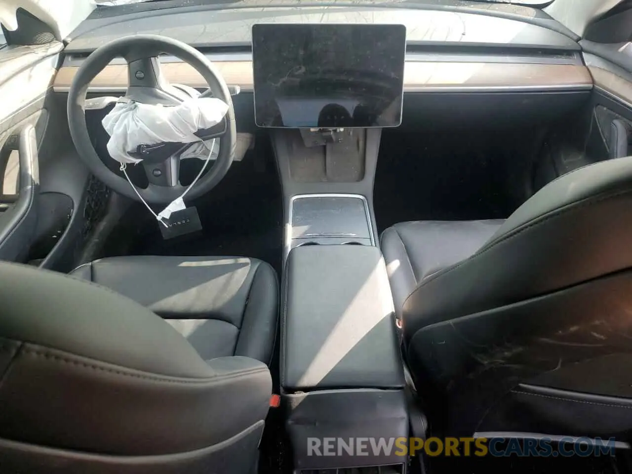 8 Photograph of a damaged car 5YJ3E1EB5NF290131 TESLA MODEL 3 2022