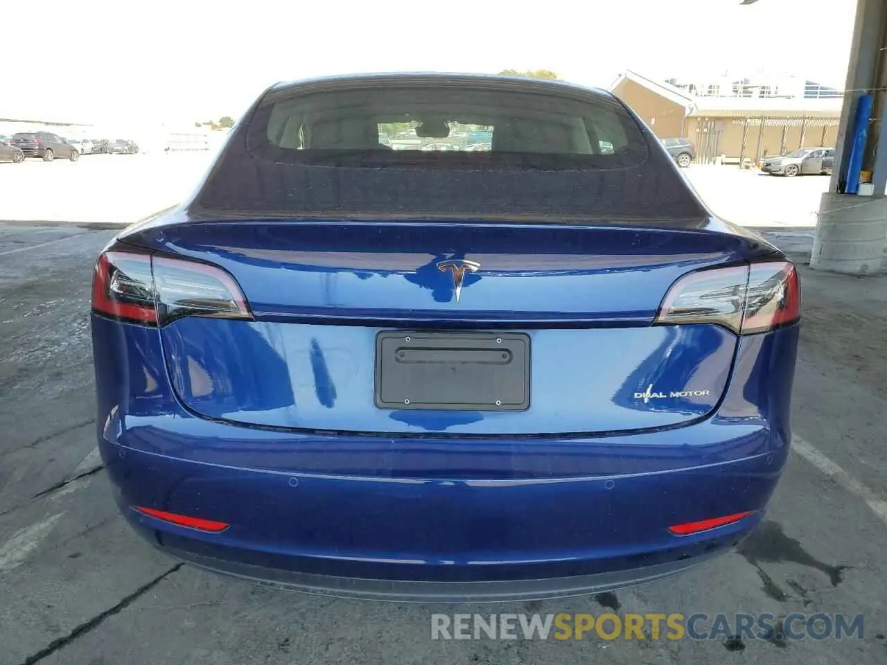 6 Фотография поврежденного автомобиля 5YJ3E1EB5NF314721 TESLA MODEL 3 2022
