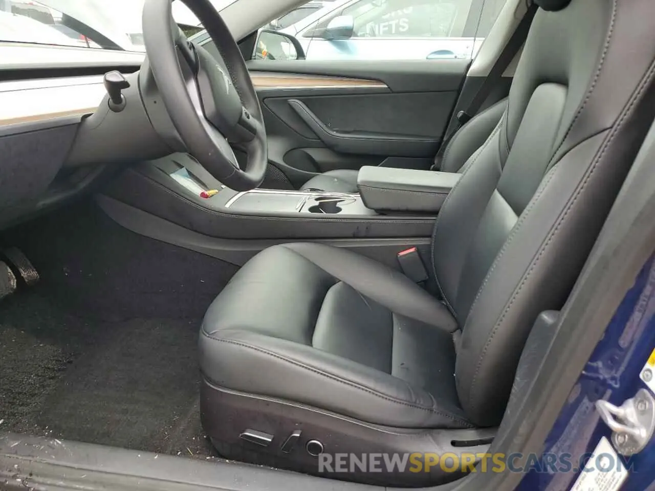 7 Photograph of a damaged car 5YJ3E1EB5NF334399 TESLA MODEL 3 2022