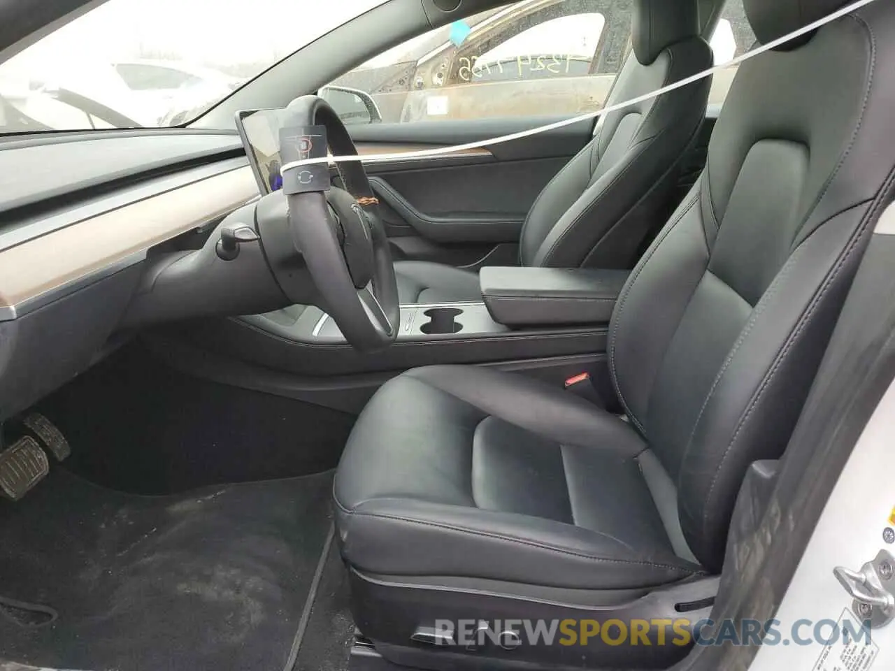 7 Фотография поврежденного автомобиля 5YJ3E1EB5NF334516 TESLA MODEL 3 2022