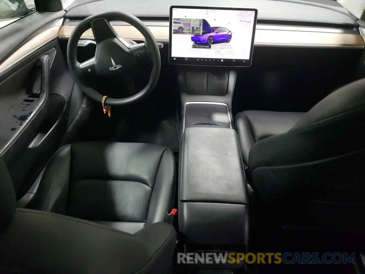 8 Фотография поврежденного автомобиля 5YJ3E1EB5NF334516 TESLA MODEL 3 2022
