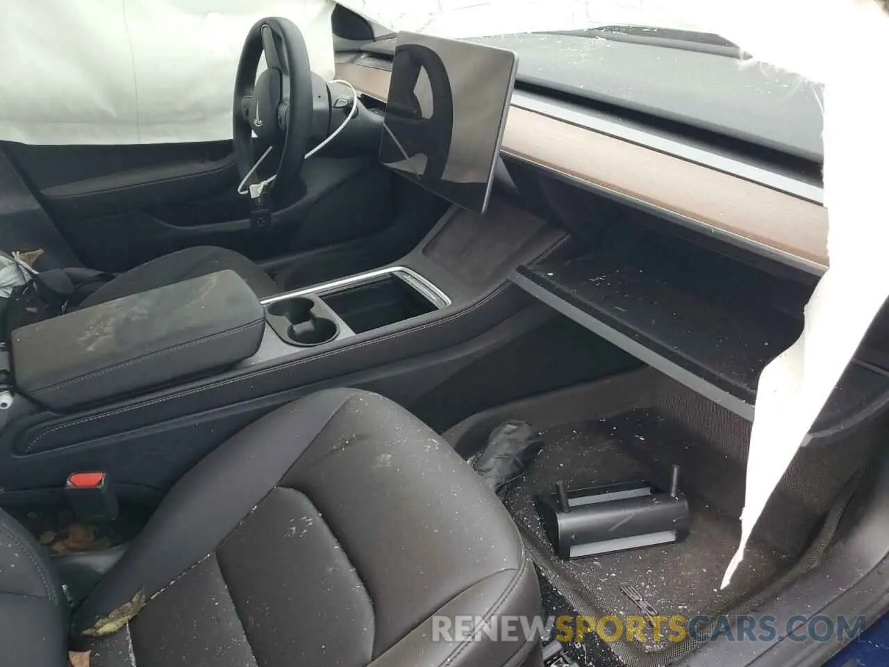 8 Фотография поврежденного автомобиля 5YJ3E1EB5NF341479 TESLA MODEL 3 2022