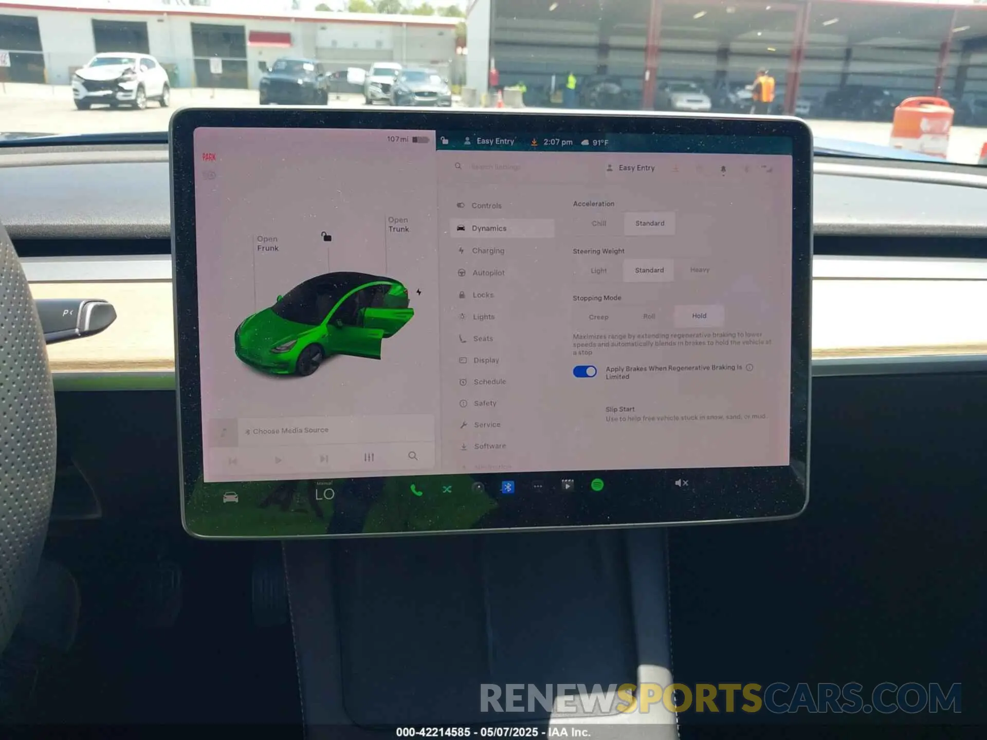 7 Фотография поврежденного автомобиля 5YJ3E1EB6NF106038 TESLA MODEL 3 2022