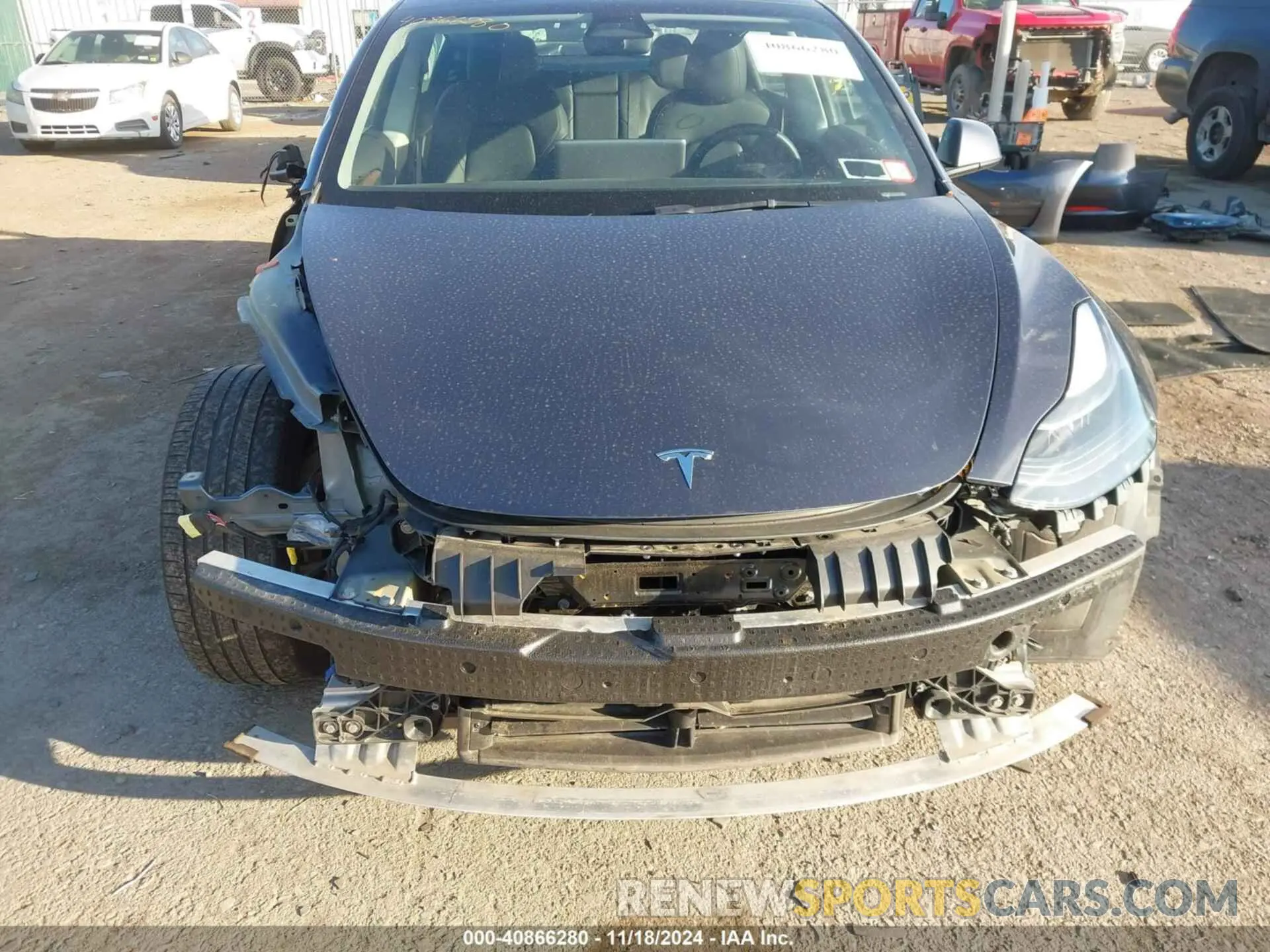 6 Фотография поврежденного автомобиля 5YJ3E1EB6NF117069 TESLA MODEL 3 2022