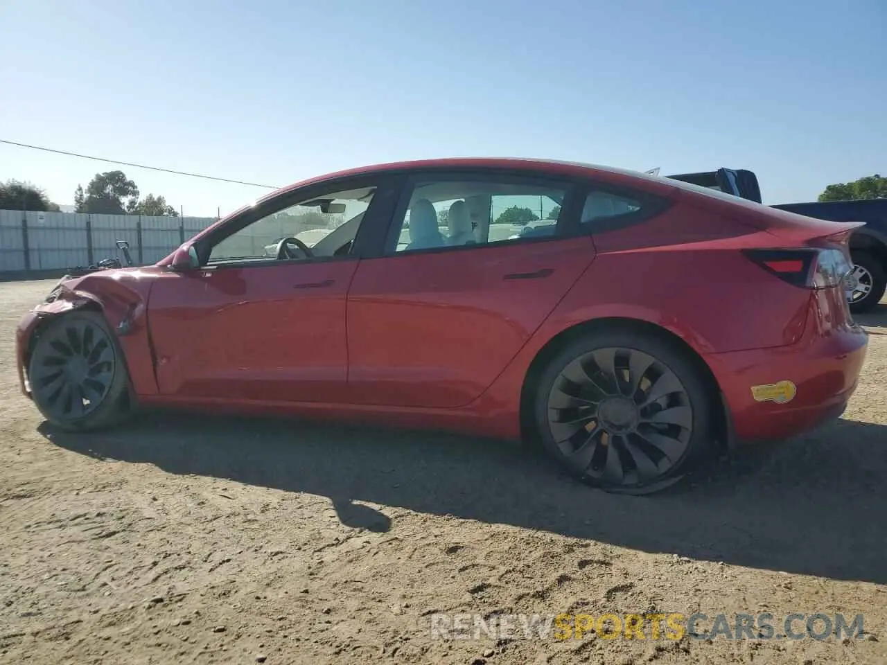 2 Фотография поврежденного автомобиля 5YJ3E1EB6NF123888 TESLA MODEL 3 2022