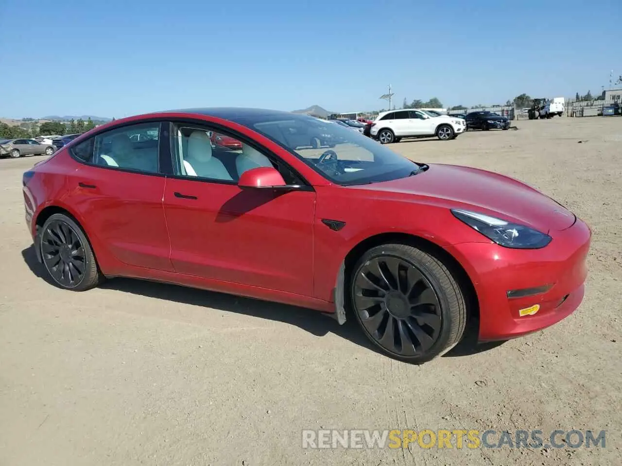 4 Фотография поврежденного автомобиля 5YJ3E1EB6NF123888 TESLA MODEL 3 2022