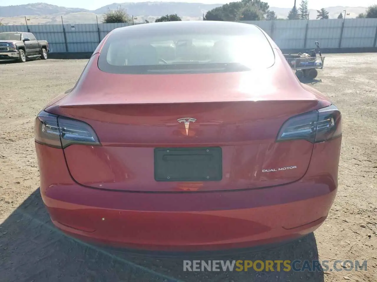 6 Фотография поврежденного автомобиля 5YJ3E1EB6NF123888 TESLA MODEL 3 2022