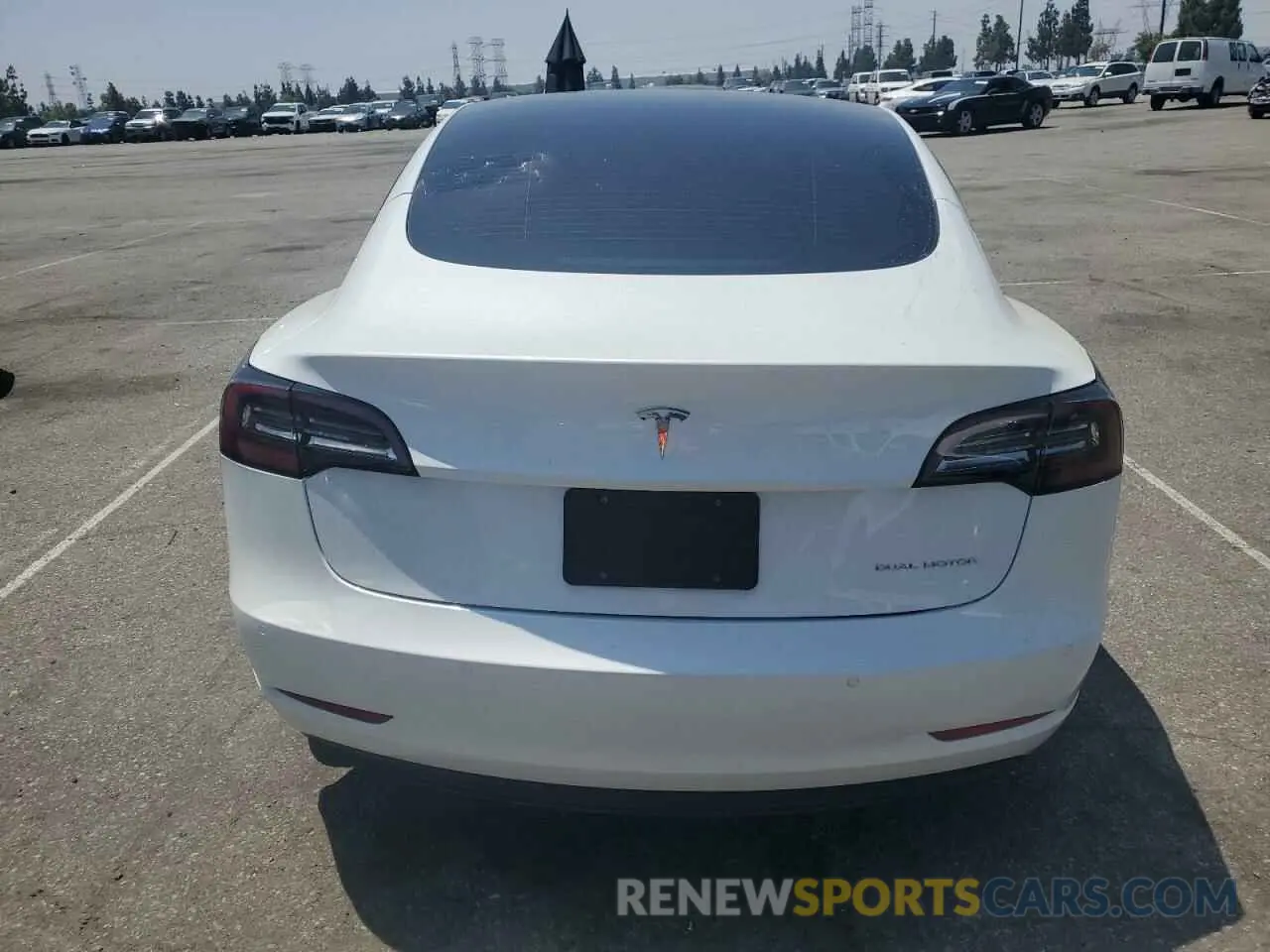 6 Фотография поврежденного автомобиля 5YJ3E1EB6NF127326 TESLA MODEL 3 2022
