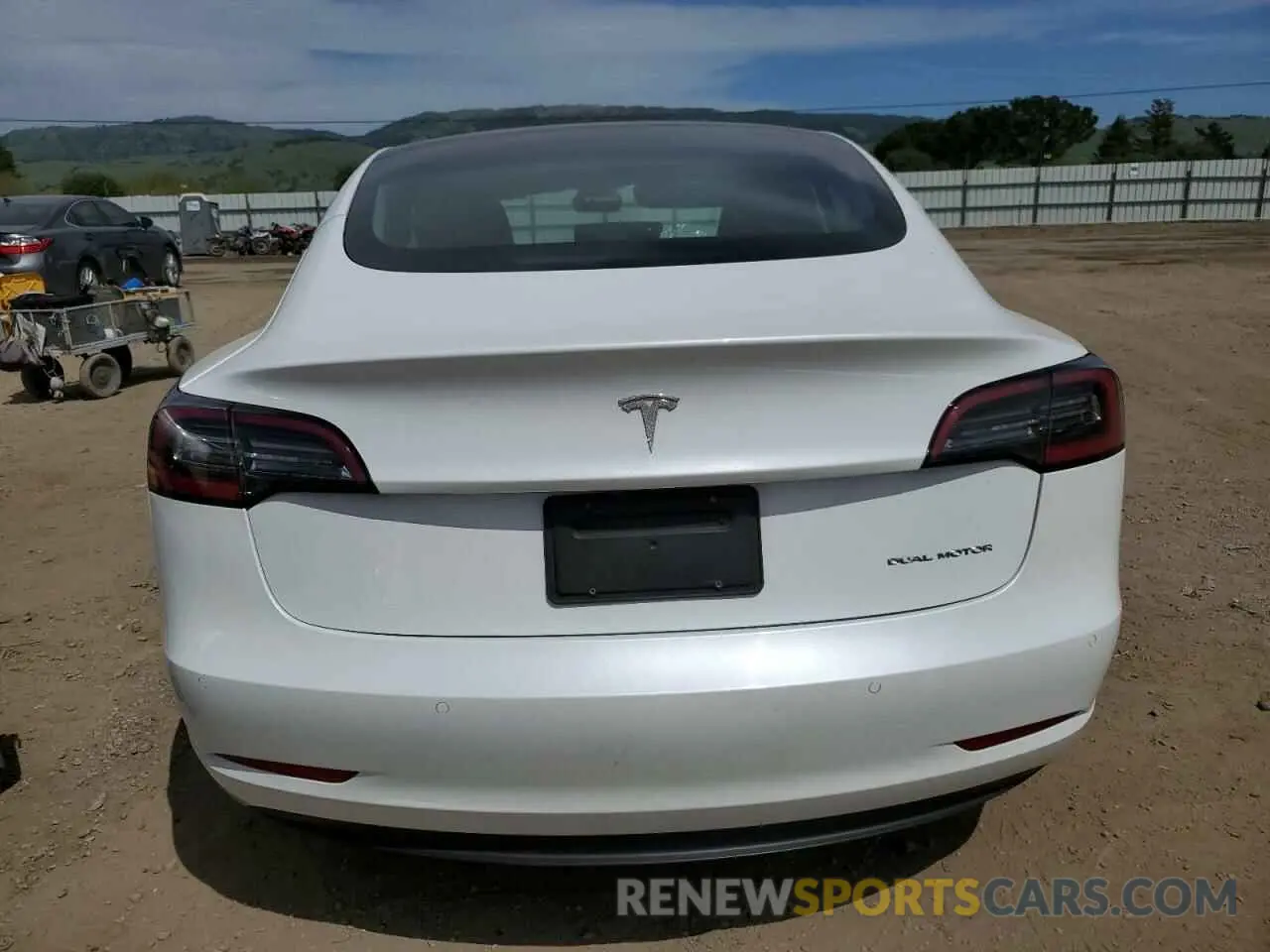 6 Photograph of a damaged car 5YJ3E1EB6NF185002 TESLA MODEL 3 2022