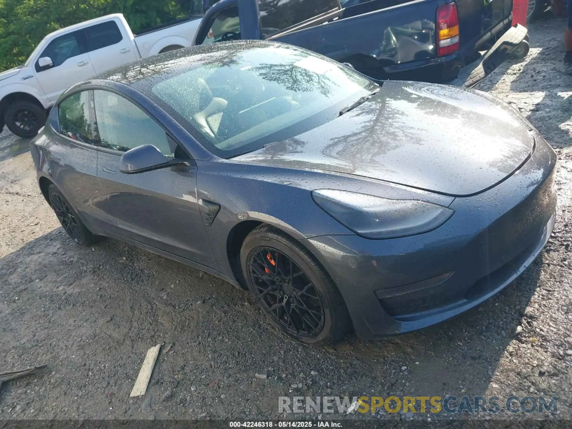 1 Фотография поврежденного автомобиля 5YJ3E1EB6NF189096 TESLA MODEL 3 2022