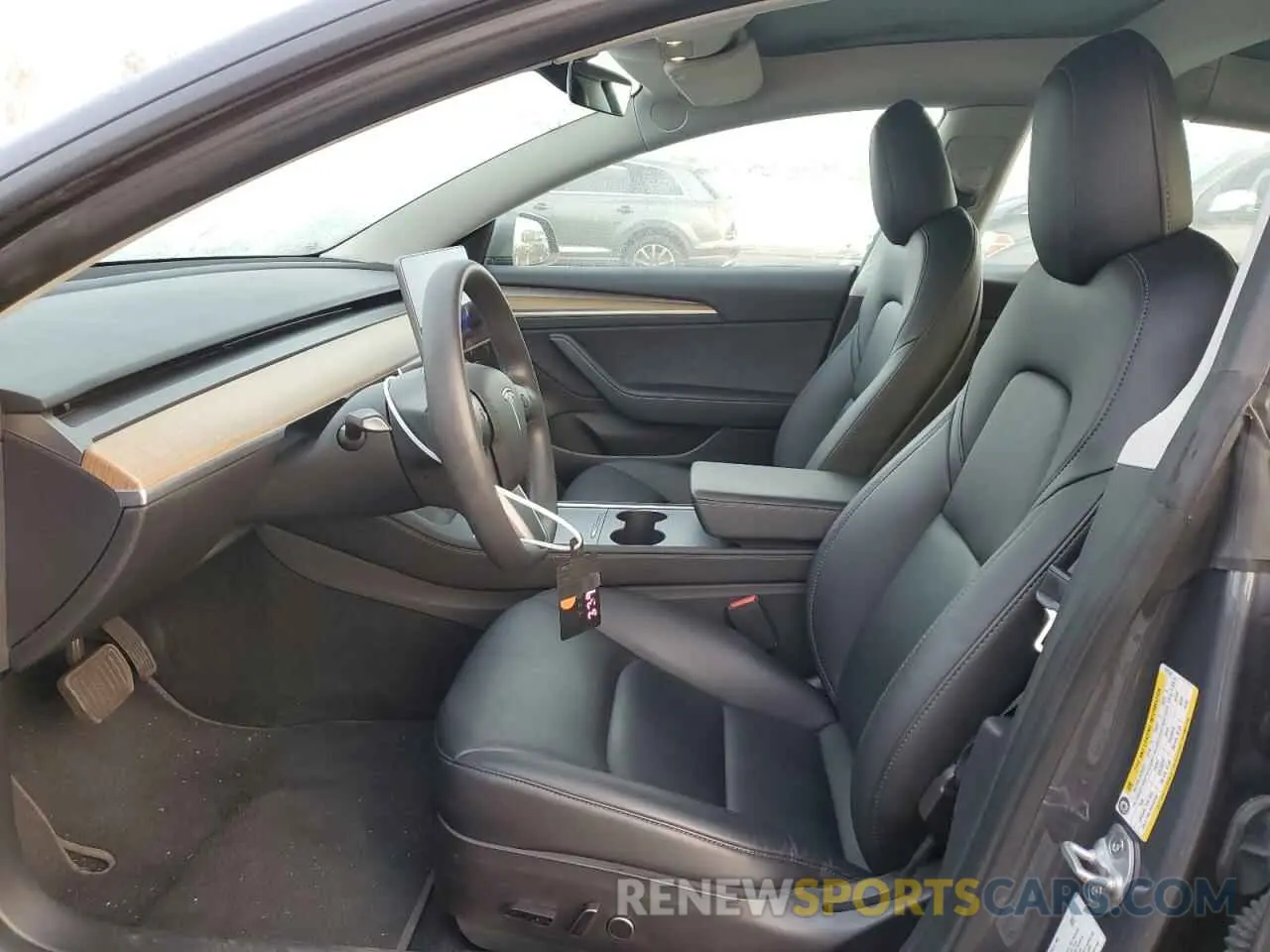7 Photograph of a damaged car 5YJ3E1EB6NF222162 TESLA MODEL 3 2022