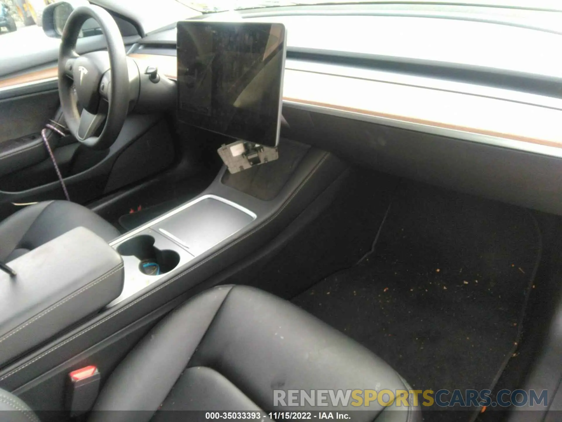 5 Фотография поврежденного автомобиля 5YJ3E1EB6NF247532 TESLA MODEL 3 2022