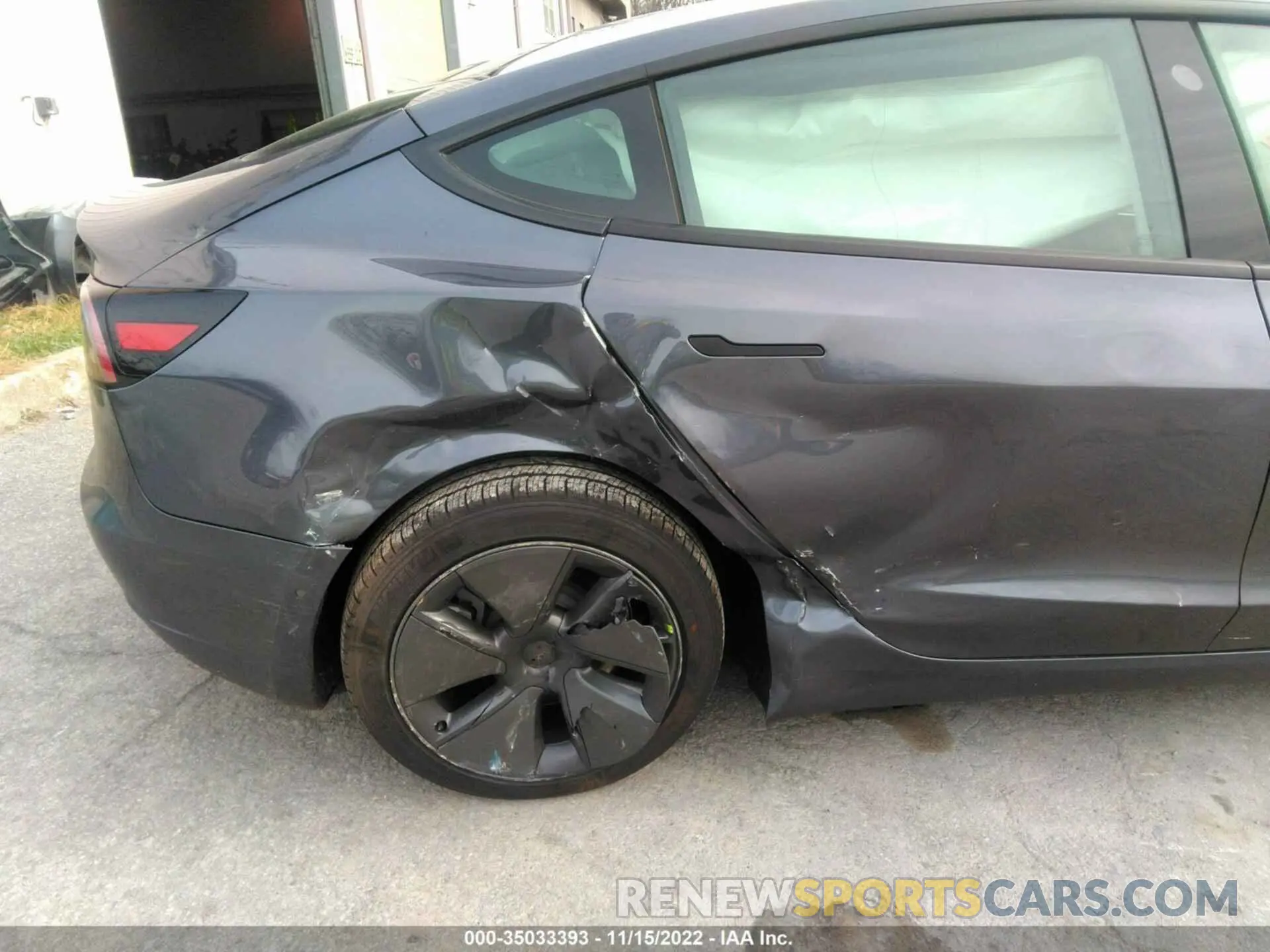 6 Фотография поврежденного автомобиля 5YJ3E1EB6NF247532 TESLA MODEL 3 2022