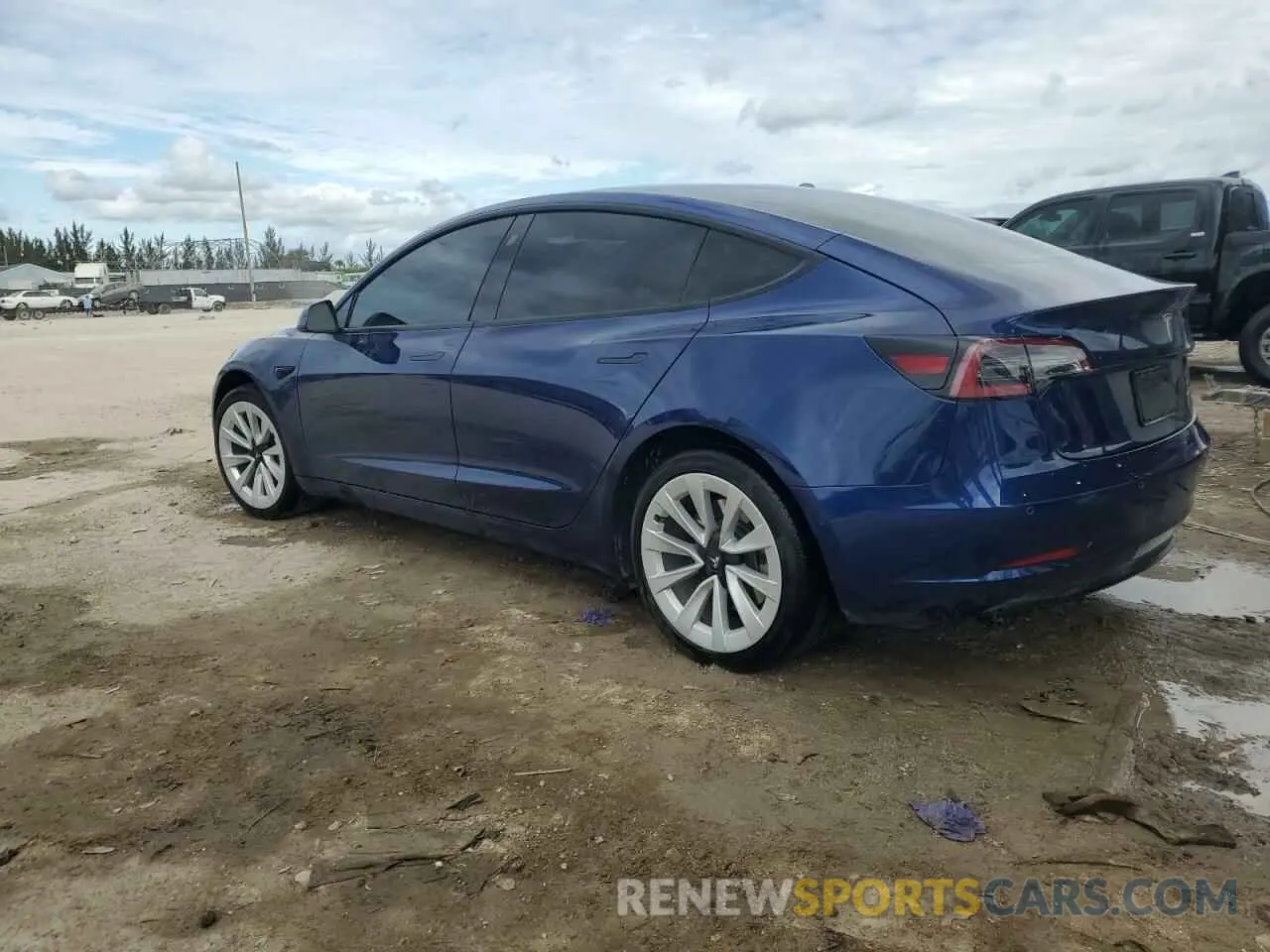 2 Фотография поврежденного автомобиля 5YJ3E1EB6NF248356 TESLA MODEL 3 2022