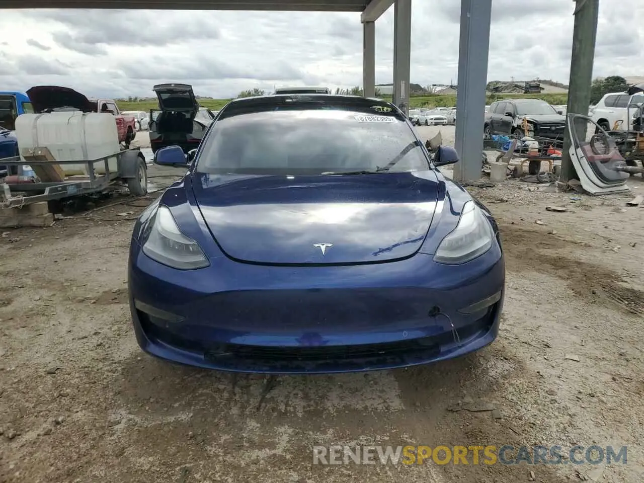 5 Фотография поврежденного автомобиля 5YJ3E1EB6NF248356 TESLA MODEL 3 2022