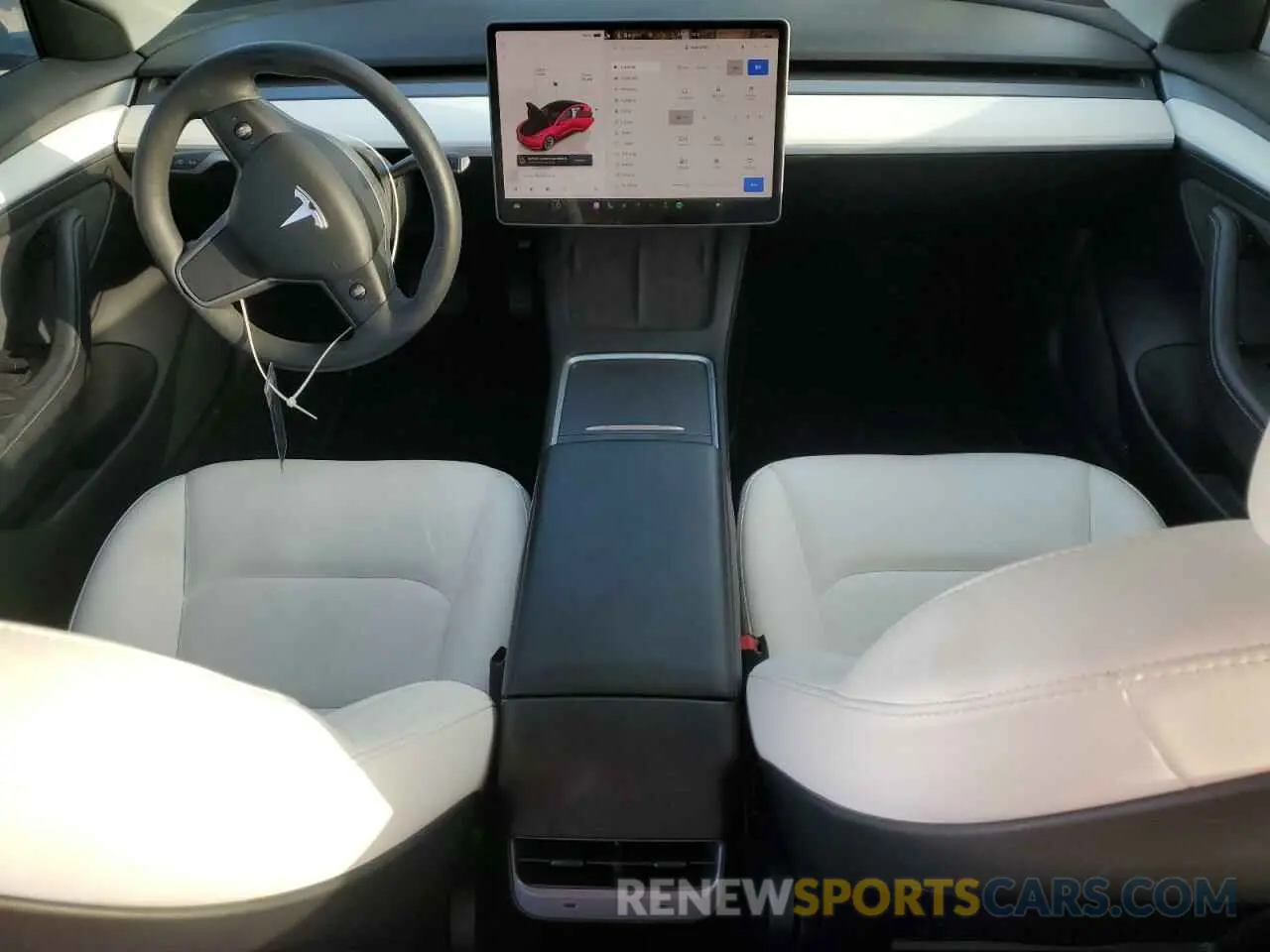 8 Фотография поврежденного автомобиля 5YJ3E1EB6NF248356 TESLA MODEL 3 2022