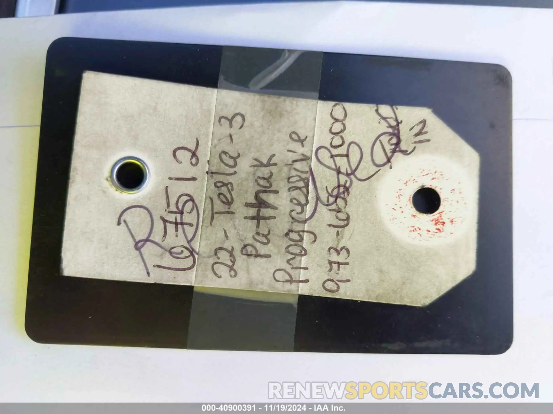 11 Photograph of a damaged car 5YJ3E1EB6NF248812 TESLA MODEL 3 2022