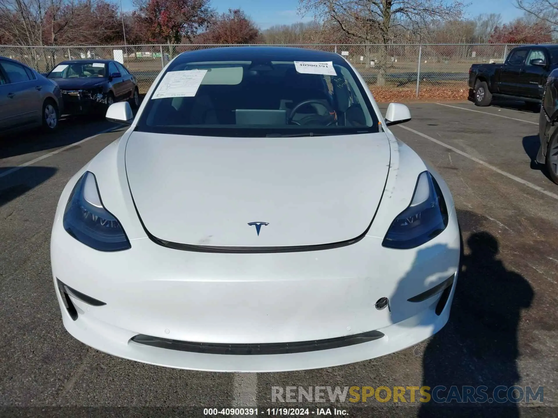 13 Photograph of a damaged car 5YJ3E1EB6NF248812 TESLA MODEL 3 2022