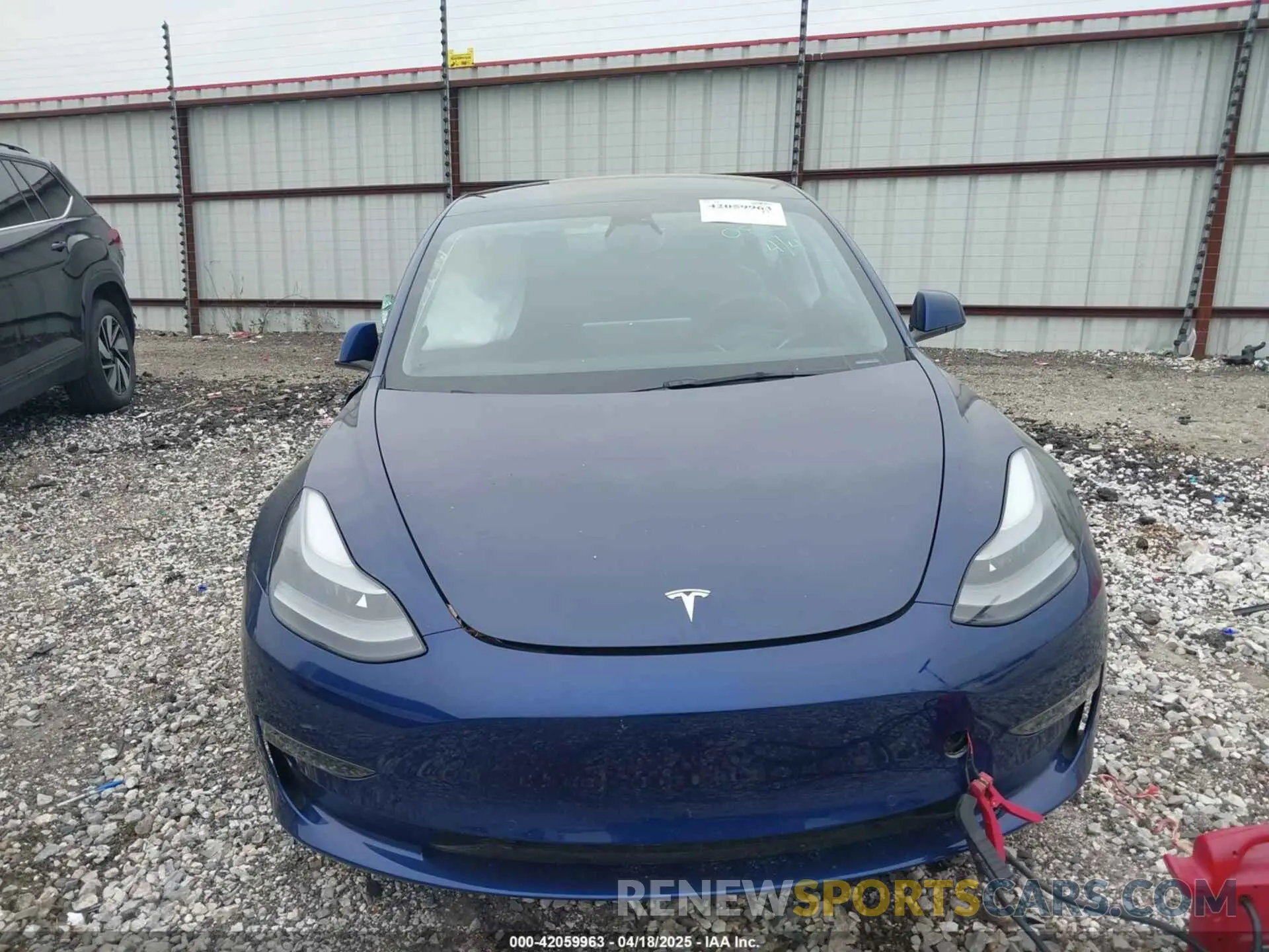 11 Фотография поврежденного автомобиля 5YJ3E1EB6NF250866 TESLA MODEL 3 2022