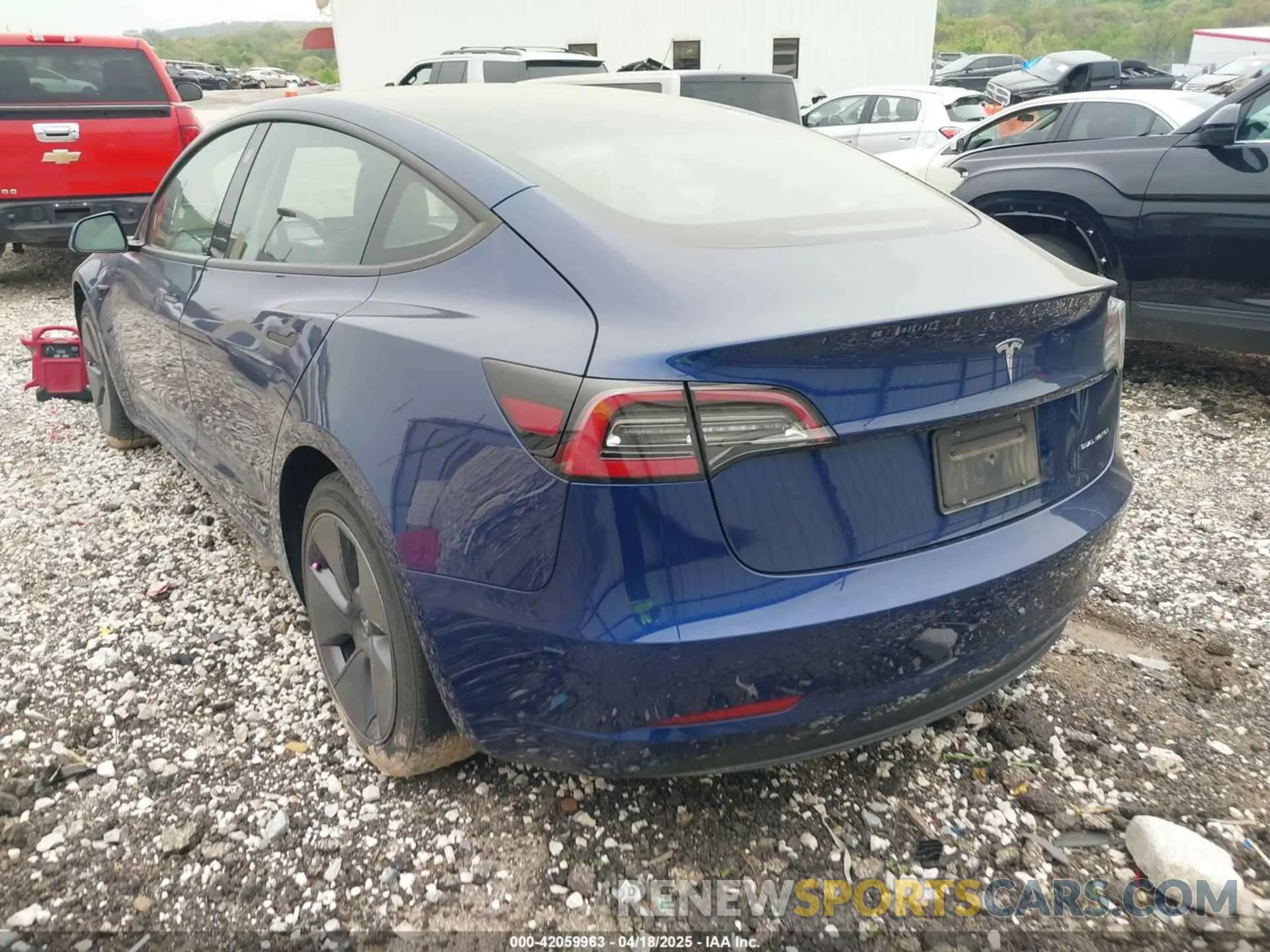 3 Фотография поврежденного автомобиля 5YJ3E1EB6NF250866 TESLA MODEL 3 2022