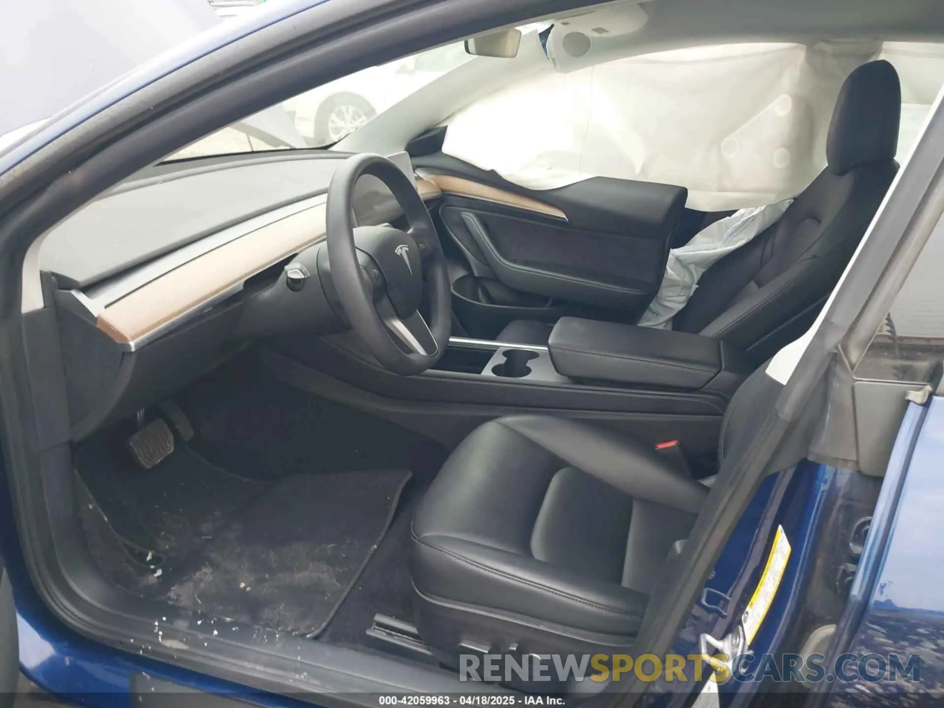 5 Фотография поврежденного автомобиля 5YJ3E1EB6NF250866 TESLA MODEL 3 2022