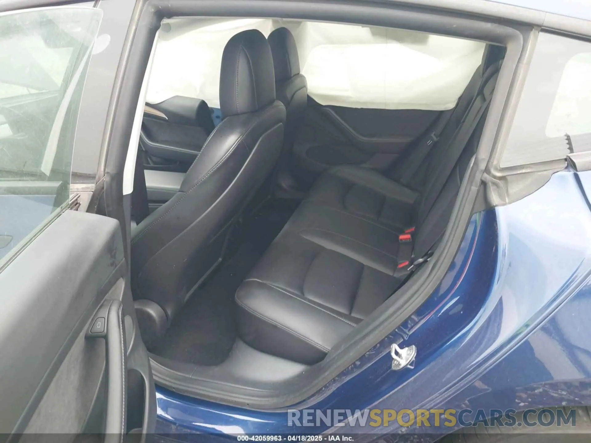 8 Фотография поврежденного автомобиля 5YJ3E1EB6NF250866 TESLA MODEL 3 2022