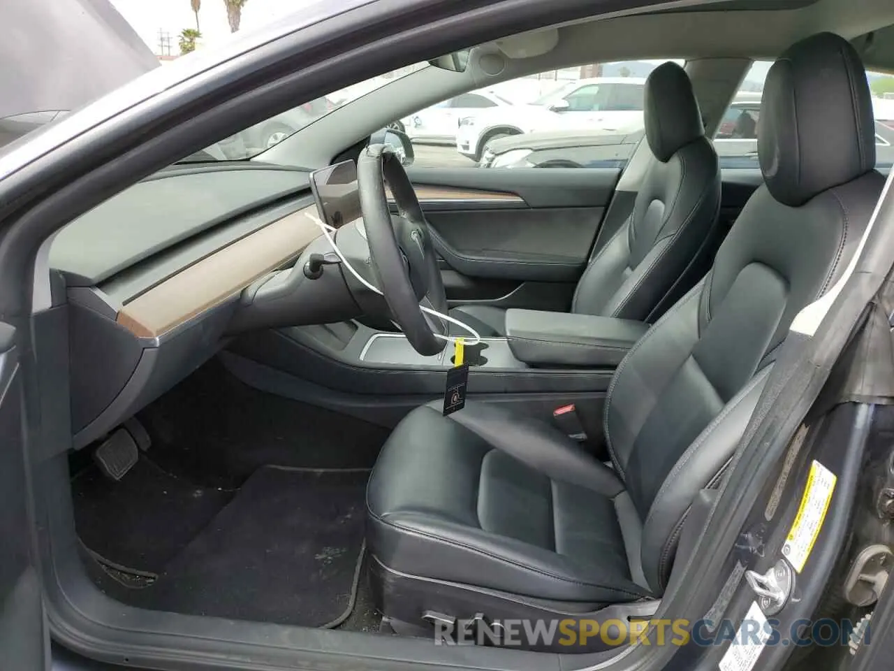 7 Photograph of a damaged car 5YJ3E1EB6NF275282 TESLA MODEL 3 2022