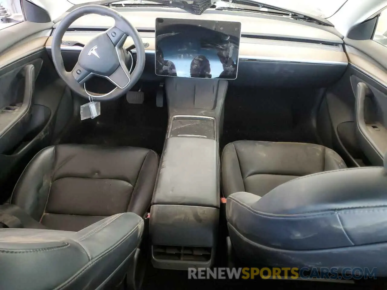 8 Фотография поврежденного автомобиля 5YJ3E1EB6NF286170 TESLA MODEL 3 2022