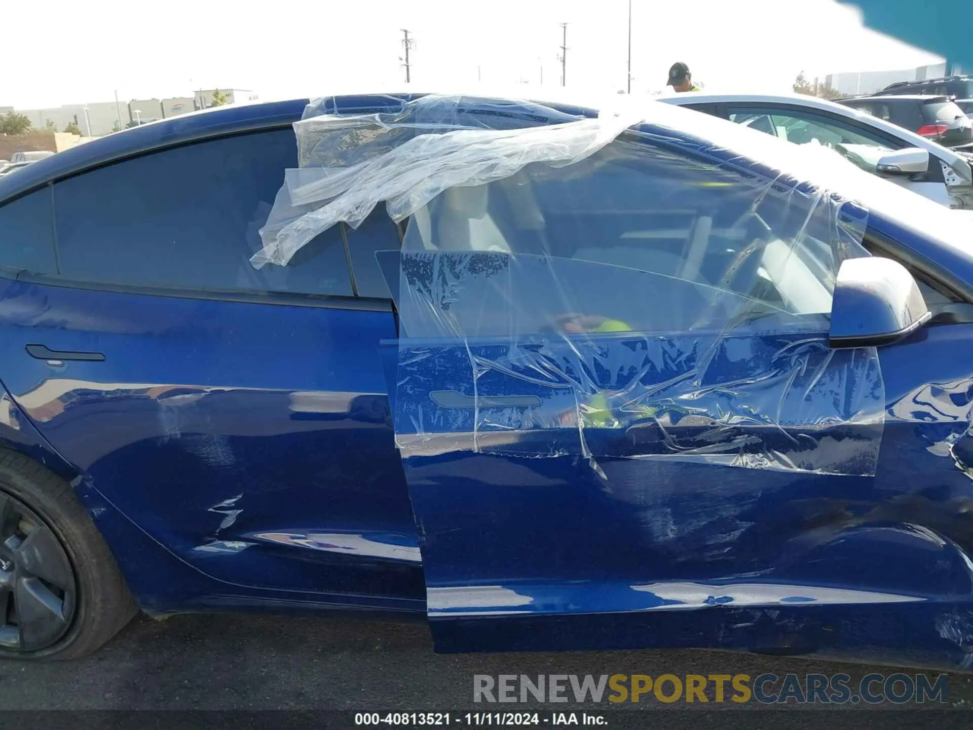 13 Photograph of a damaged car 5YJ3E1EB6NF325811 TESLA MODEL 3 2022