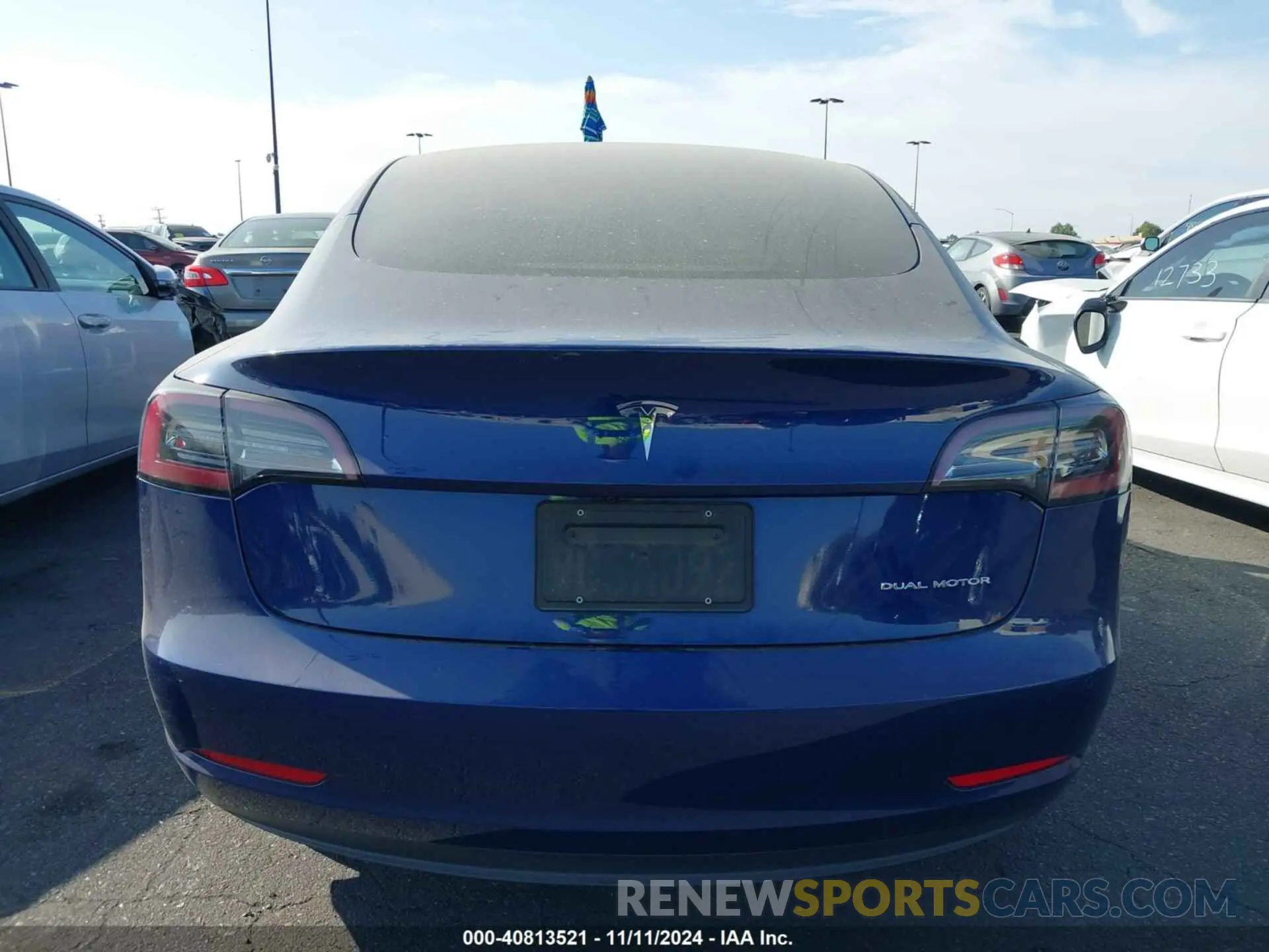 16 Photograph of a damaged car 5YJ3E1EB6NF325811 TESLA MODEL 3 2022