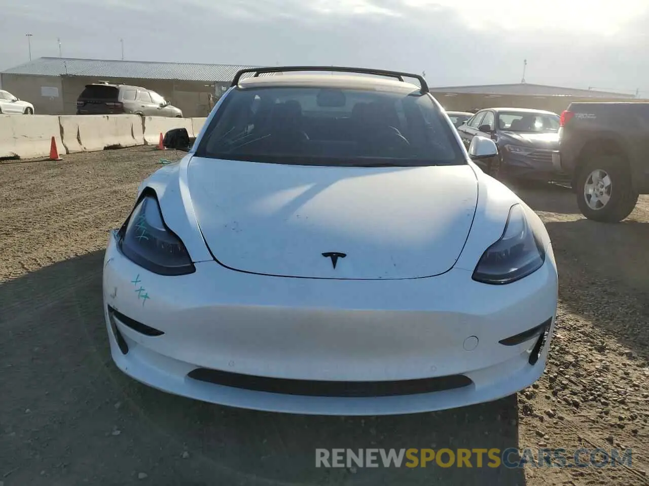 5 Фотография поврежденного автомобиля 5YJ3E1EB6NF341314 TESLA MODEL 3 2022