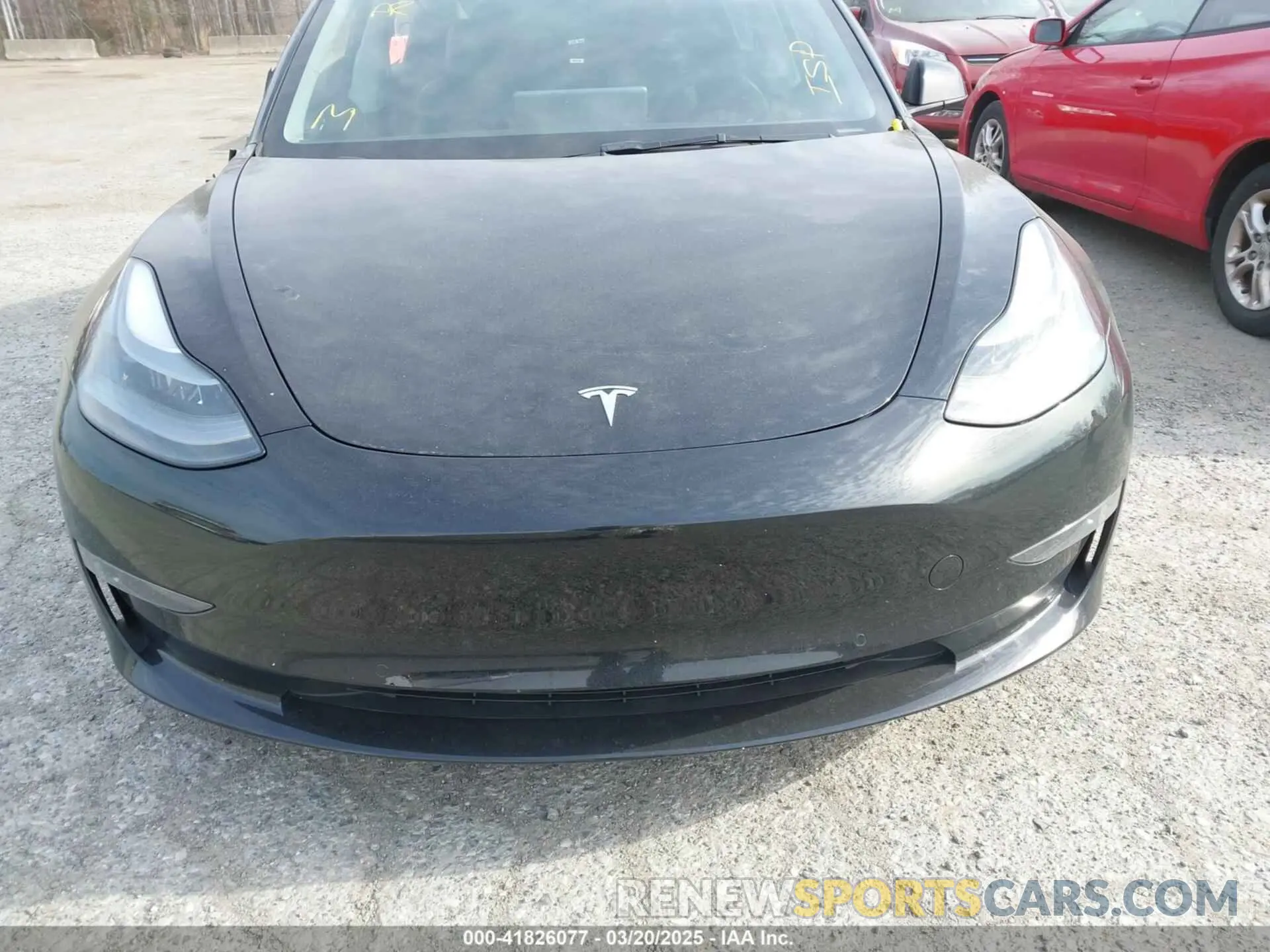 11 Photograph of a damaged car 5YJ3E1EB6NF343869 TESLA MODEL 3 2022