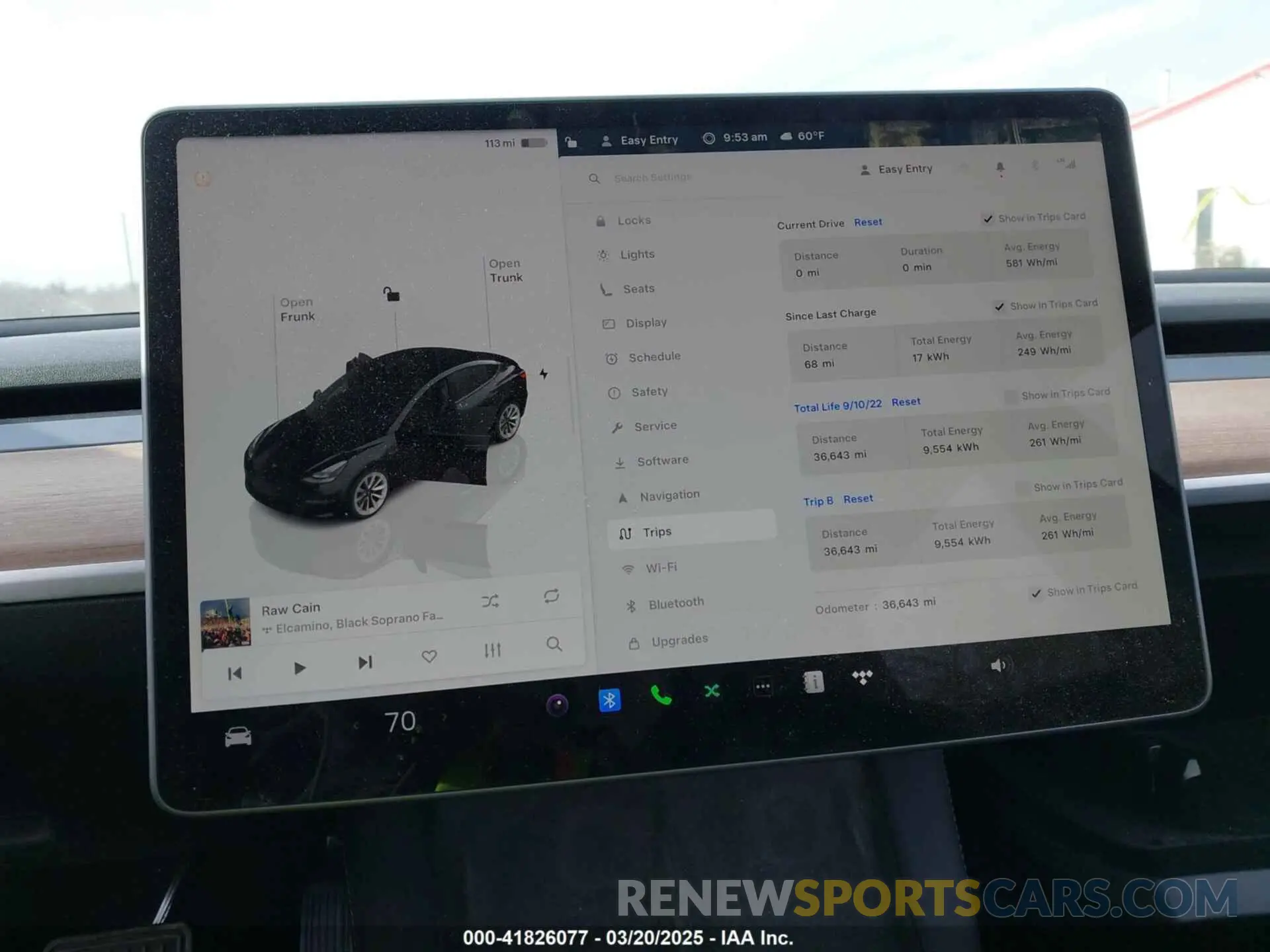 7 Photograph of a damaged car 5YJ3E1EB6NF343869 TESLA MODEL 3 2022