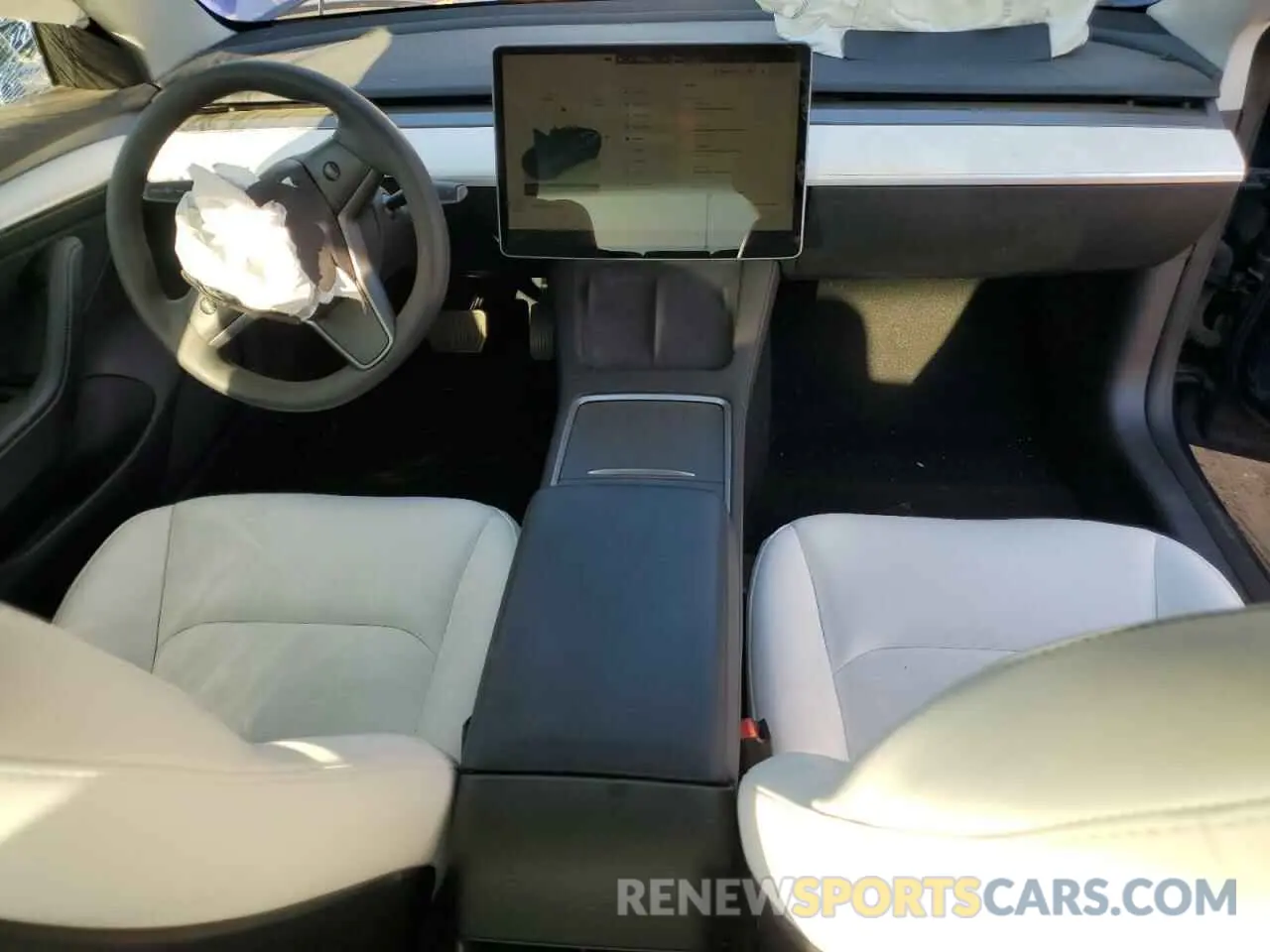 8 Photograph of a damaged car 5YJ3E1EB6NF356119 TESLA MODEL 3 2022