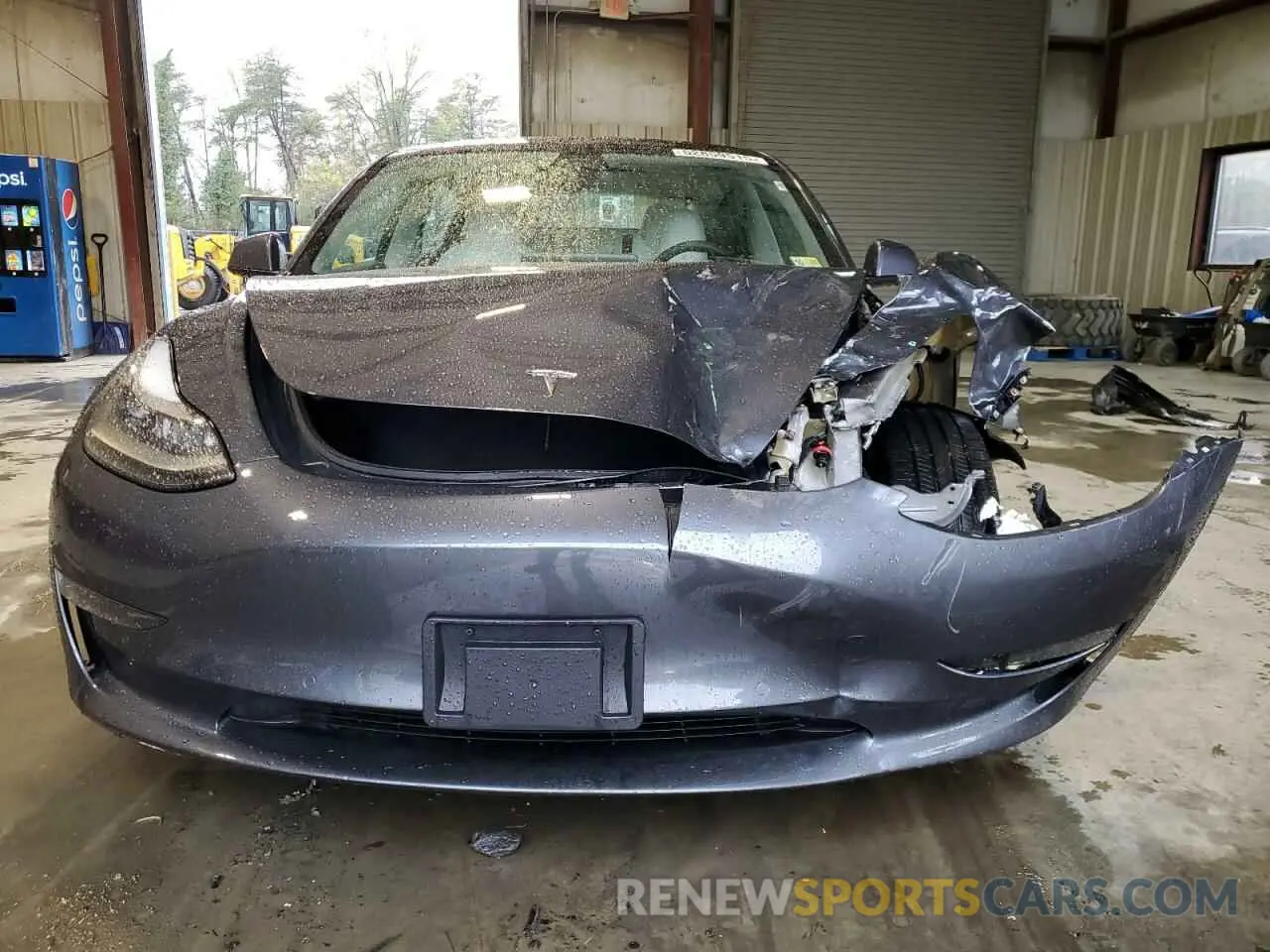 5 Photograph of a damaged car 5YJ3E1EB7NF102080 TESLA MODEL 3 2022