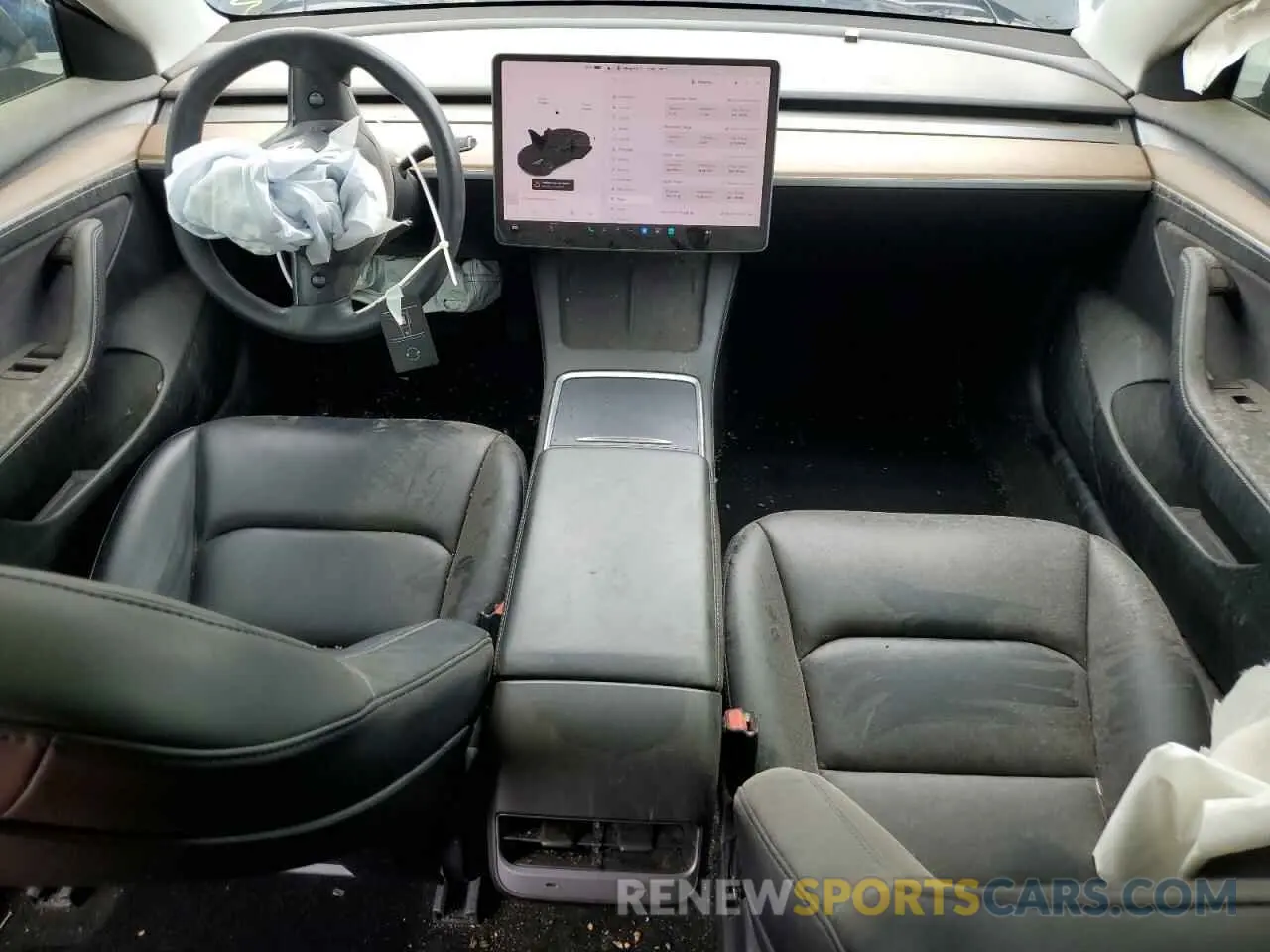 8 Фотография поврежденного автомобиля 5YJ3E1EB7NF110261 TESLA MODEL 3 2022