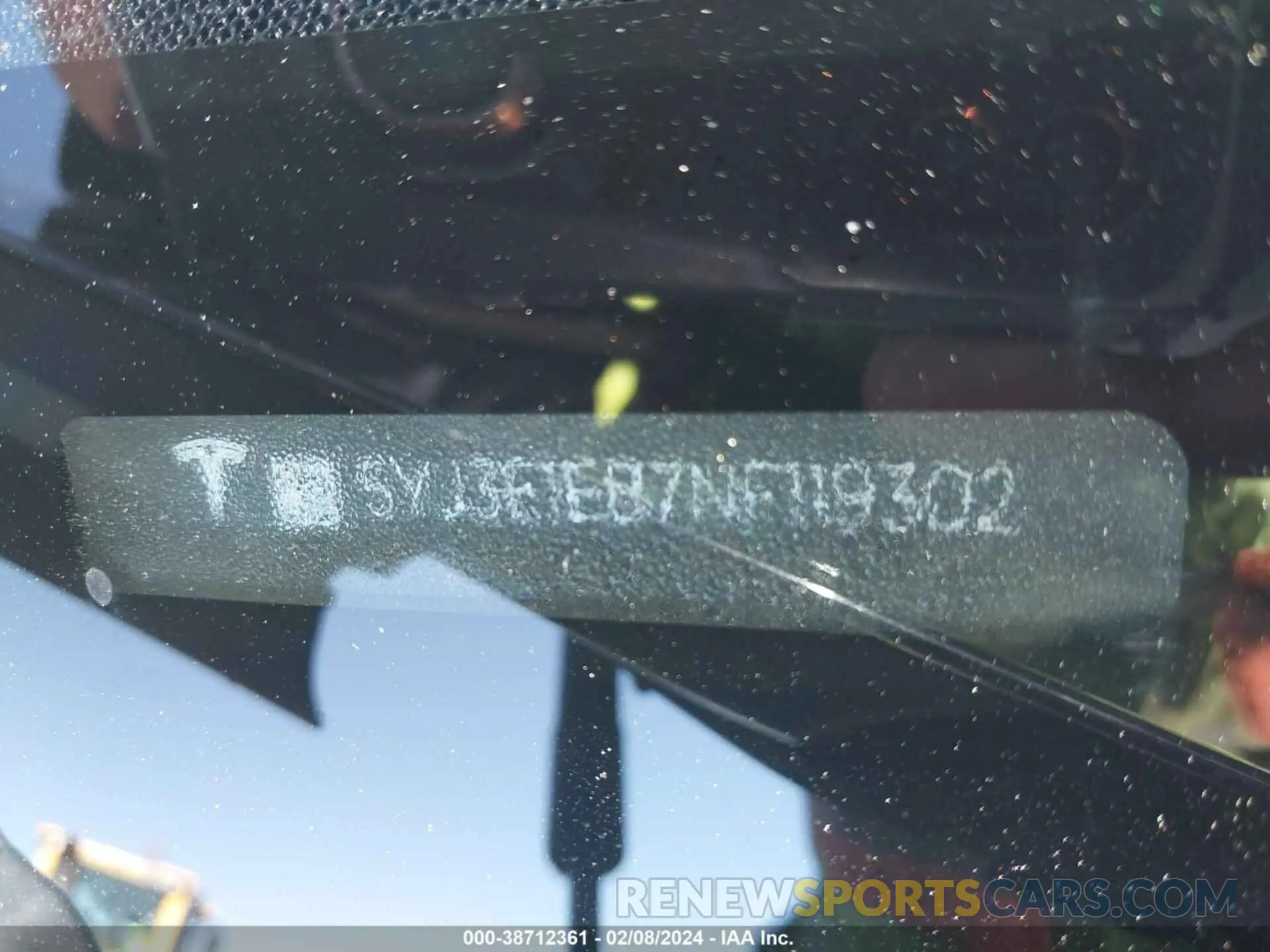 9 Photograph of a damaged car 5YJ3E1EB7NF119302 TESLA MODEL 3 2022